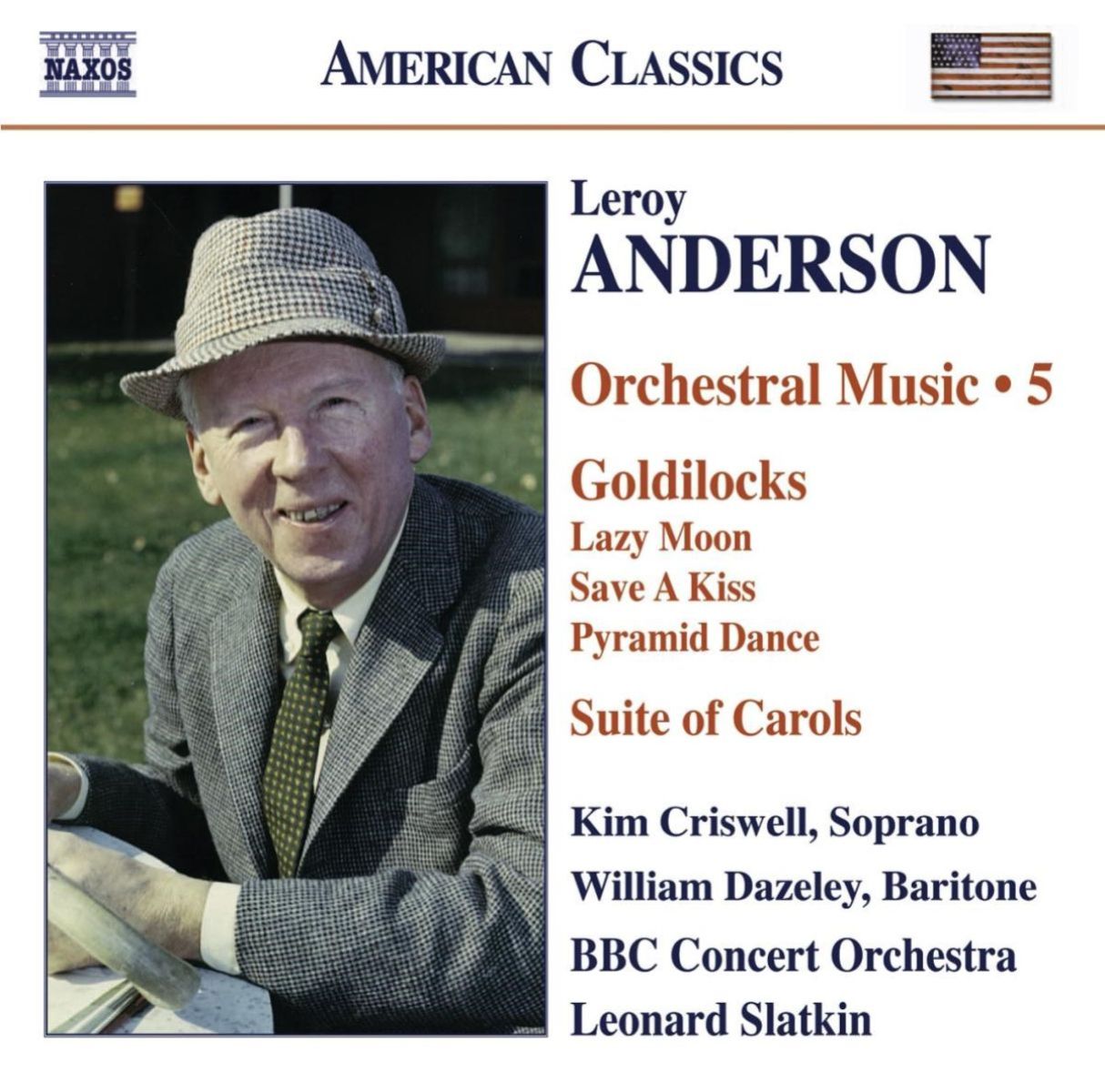 Afbeelding van BBC Concert Orchestra, Leonard Slatkin - Andreson: Orchestral Music Volume 5
