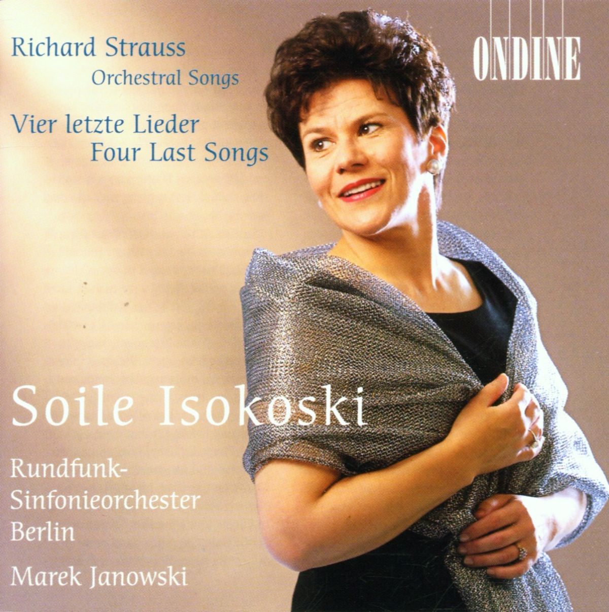Afbeelding van Soile Isokoski, Rundfunk Symphonieorchester Berlin,Marek Janowski - Strauss: Four Last Songs