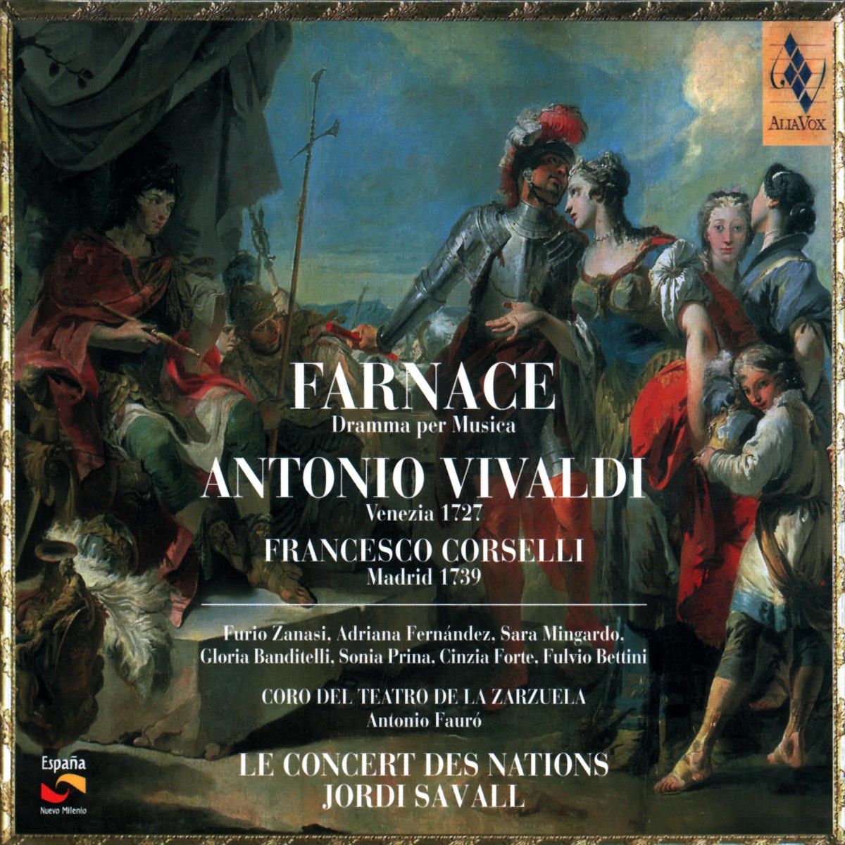 Coro Teatro Zarzuela, Le Concert Des Nations, Jordi Savall - Vivaldi: Farnace, Dramma Per Musica