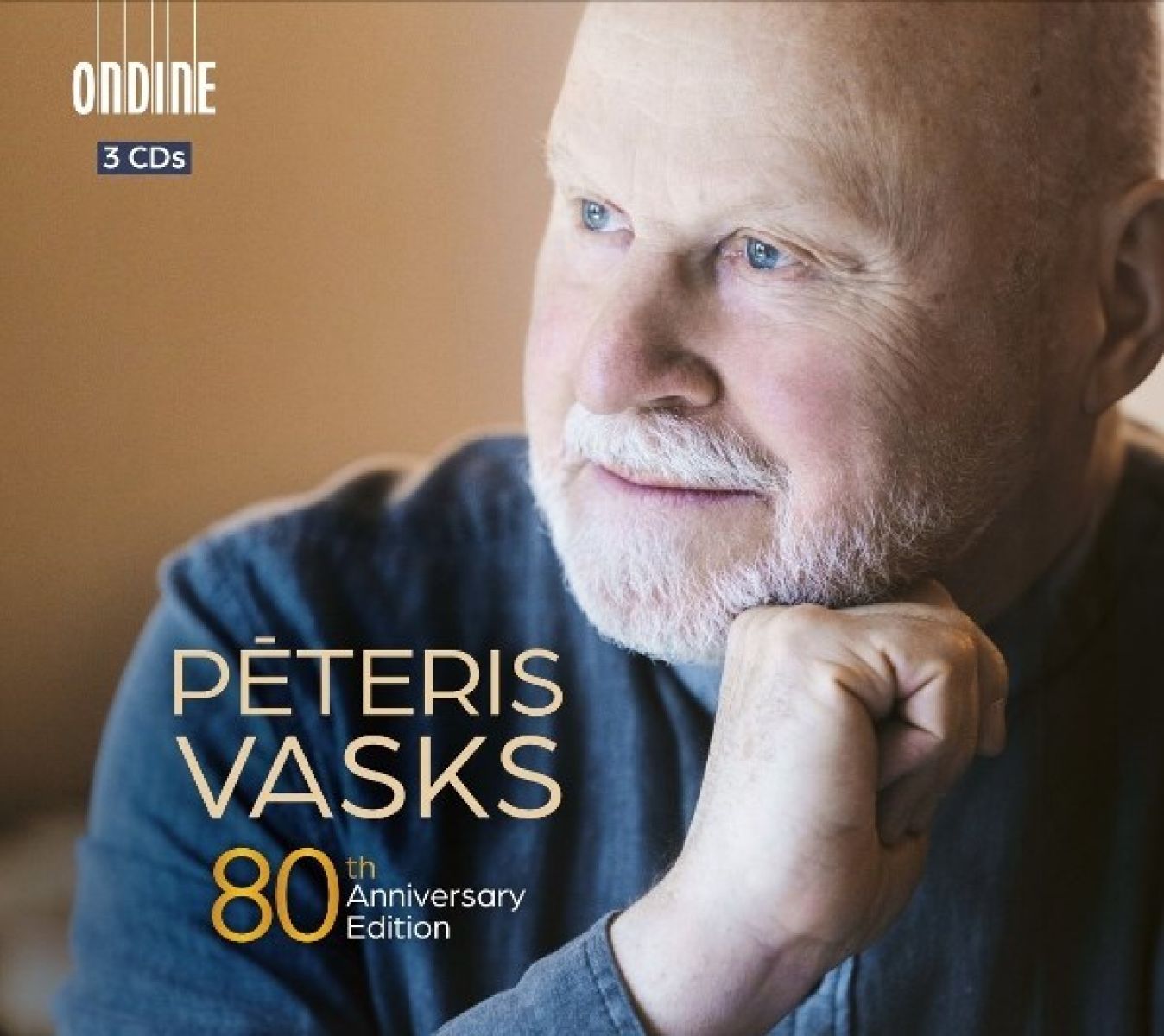Afbeelding van John Storgards, Marko Ylonen, Tampere Philharmonic Orchestra, Ostrobothnian Chamber Orchestra, Sinfonietta Riga - Peteris Vasks: 80th Anniversary Edition