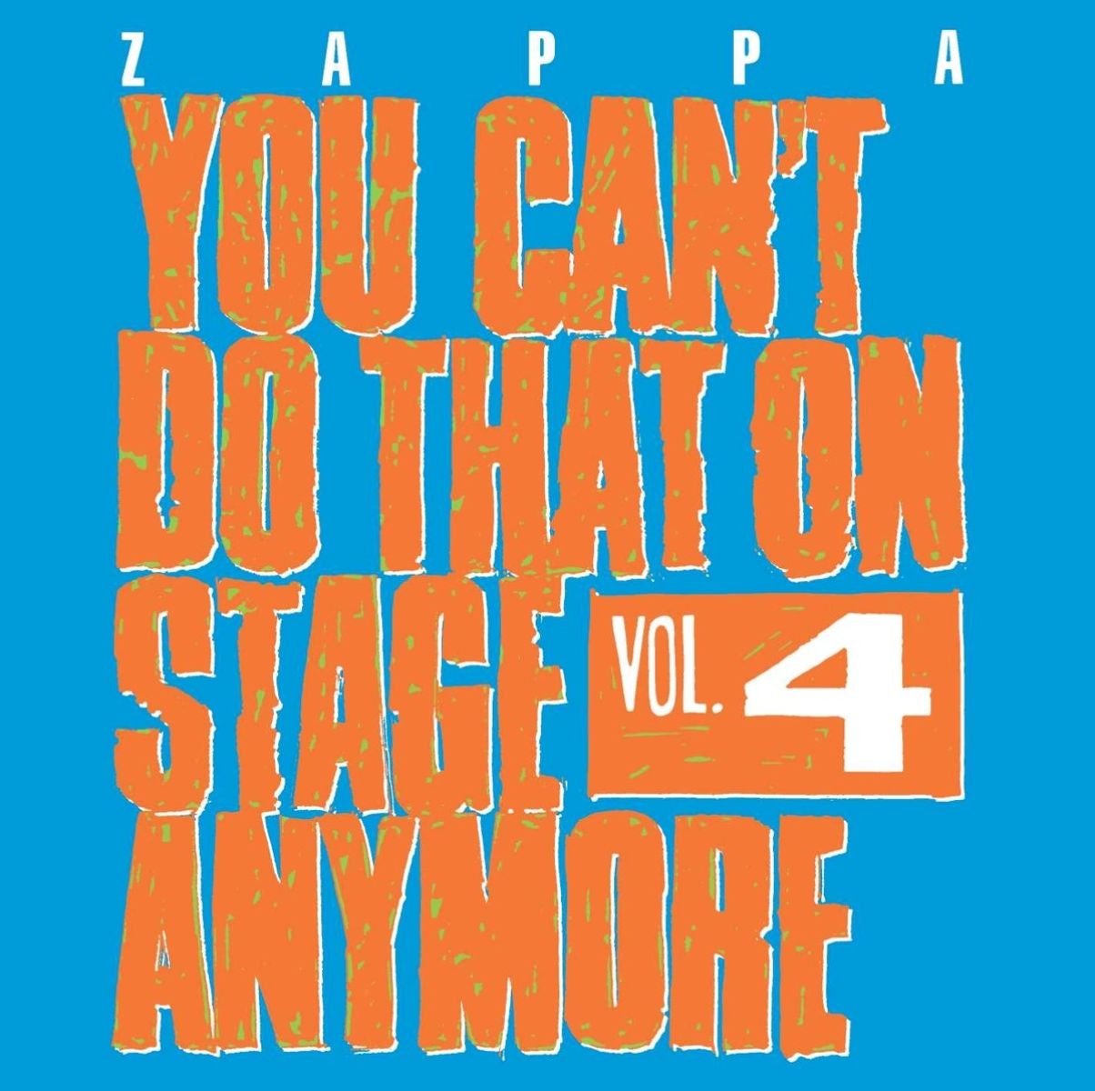 Afbeelding van Frank Zappa - You Can't Do That On Stage Anymore, Volume 4