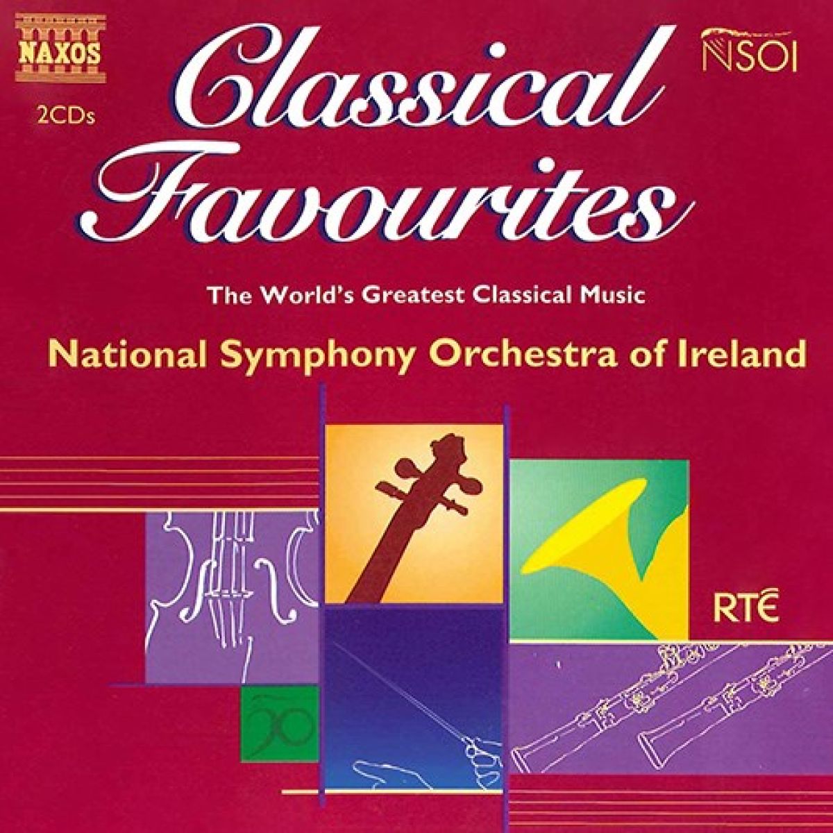 Afbeelding van National Symphonie Orchestra Of Ireland - The World's Greatest Classical Music