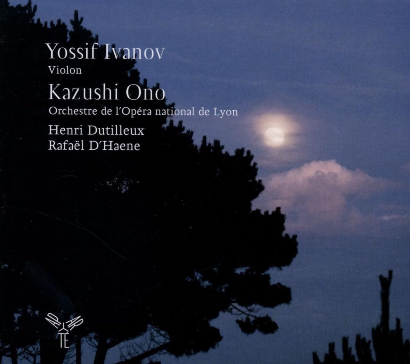 Afbeelding van Yossif Ivanov, Kazushi Ono - Henri Dutilleux & Rafaël D'Haene: Oeuvres Pour Violon