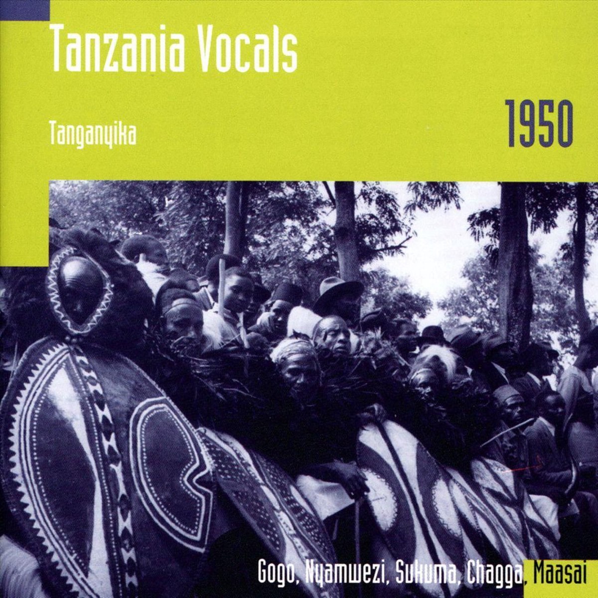 Afbeelding van Various Artists - Tanzania Vocals: Tanganyika 1950