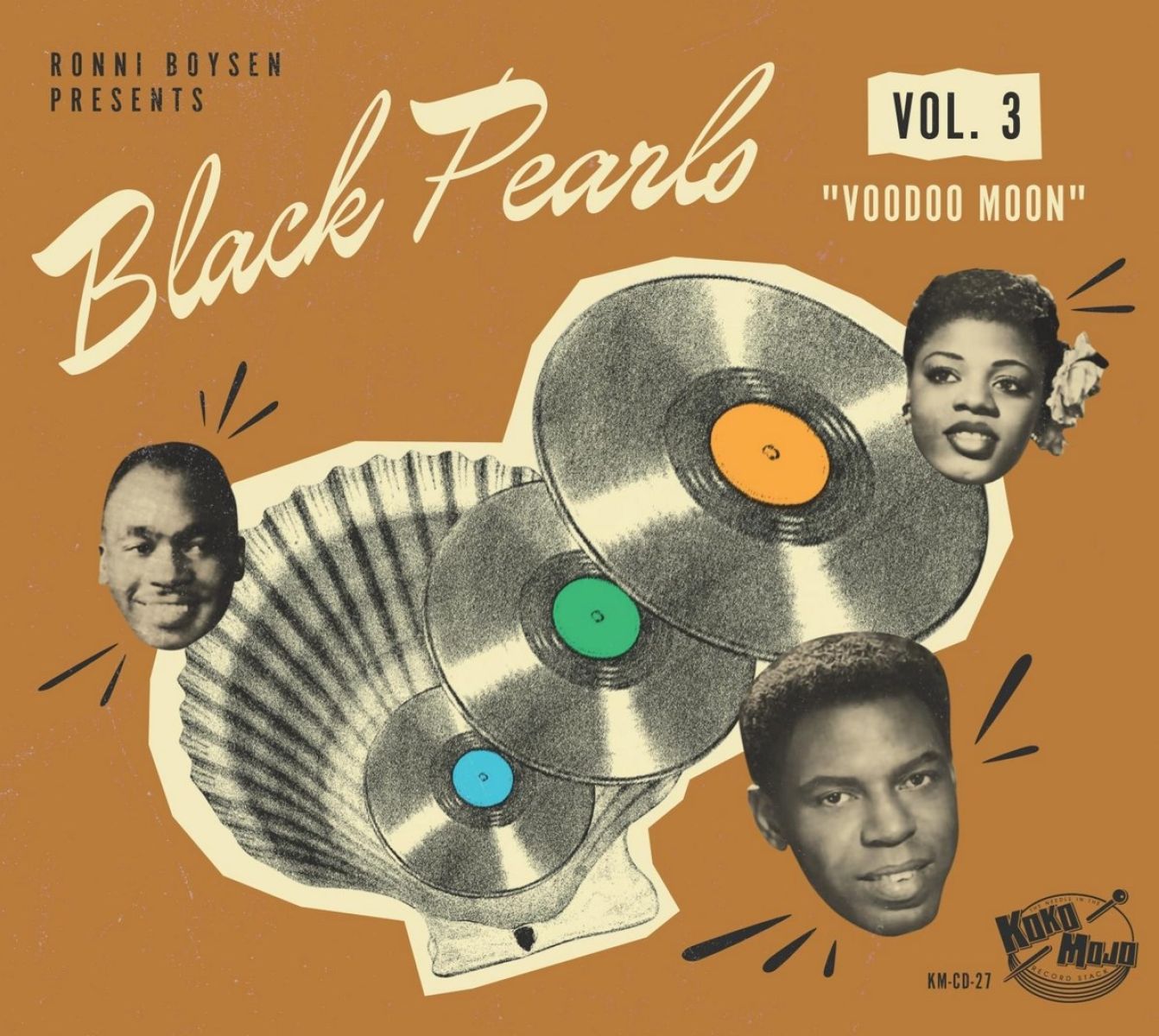 Afbeelding van Various Artists - Black Pearls Vol.3 "Voodoo Moon"