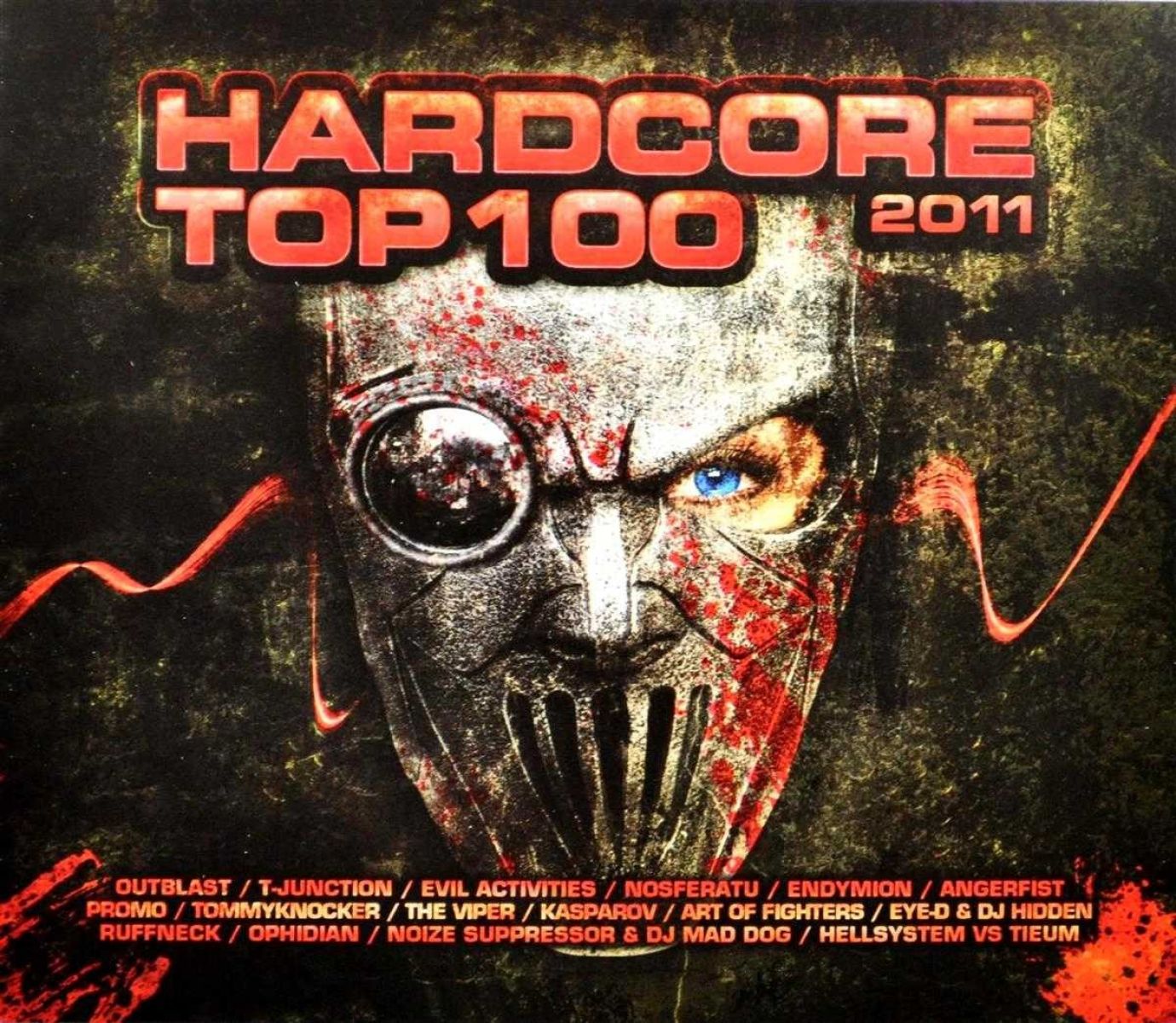 Afbeelding van Various Artists - Hardcore Top 100 - 2011