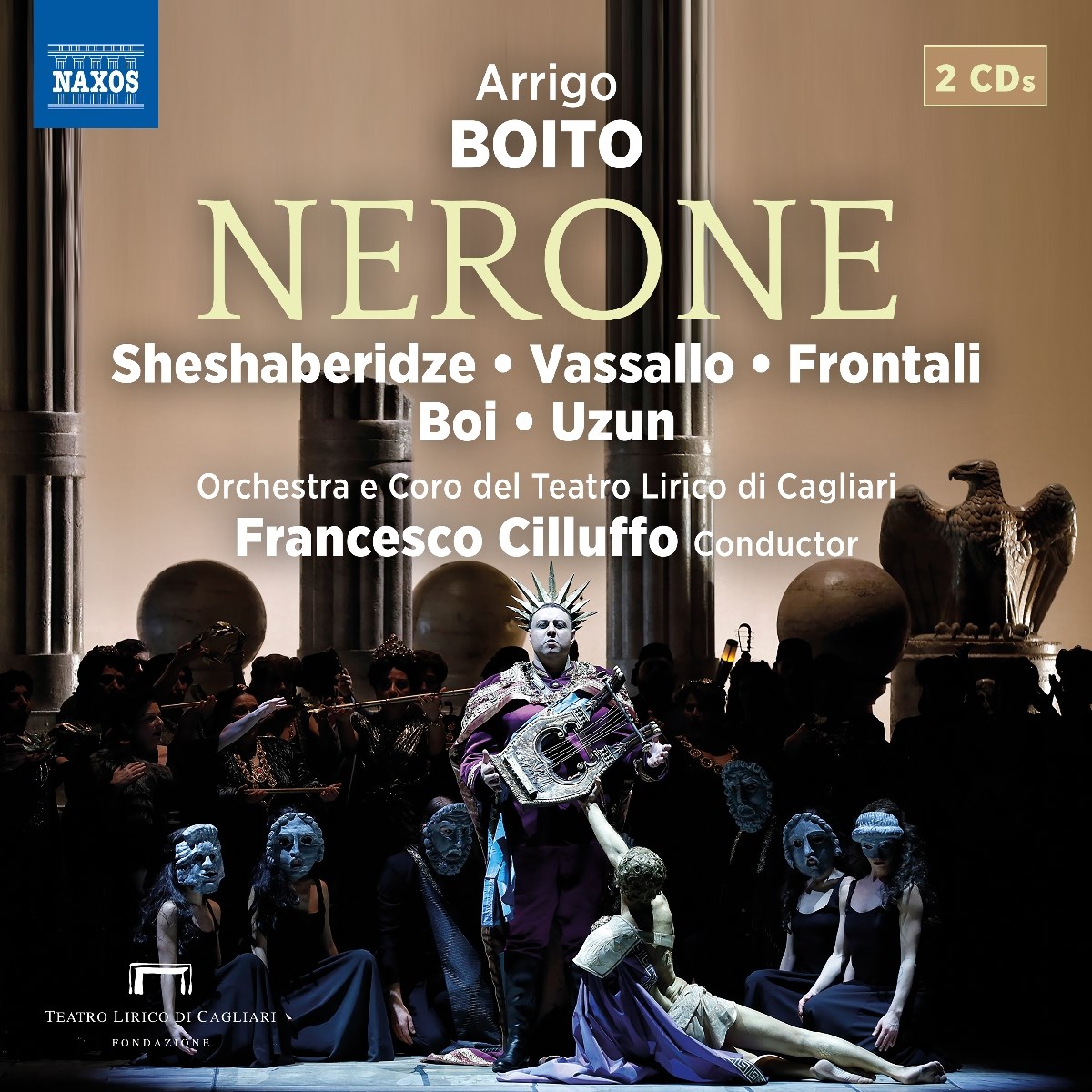 Afbeelding van Mikheil Sheshaberidze, Franco Vassallo, Roberto Frontali, Valentina Boi, Deniz Uzun - Boite: Nerone