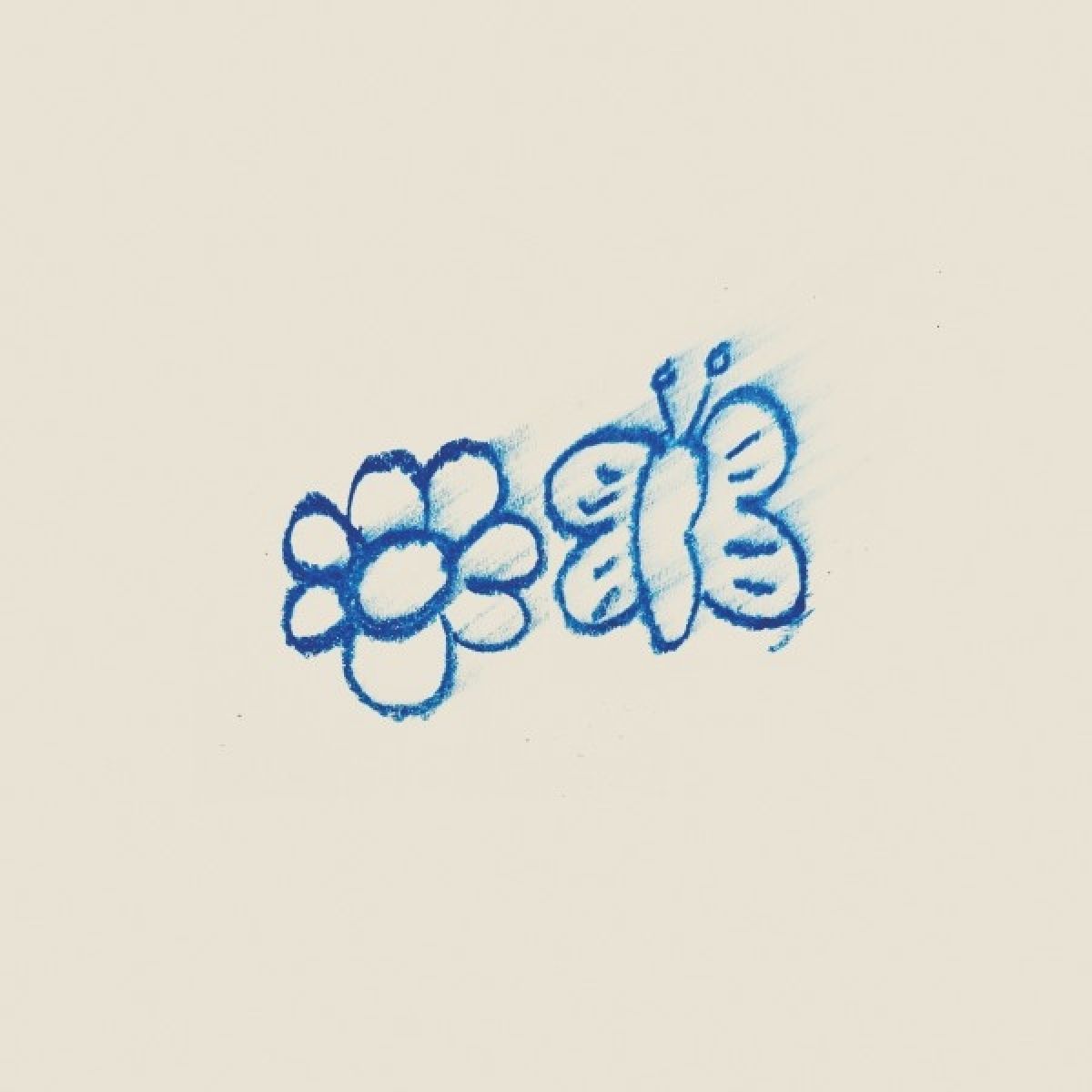 Afbeelding van Béesau - Une Fleur Et Des Papillons