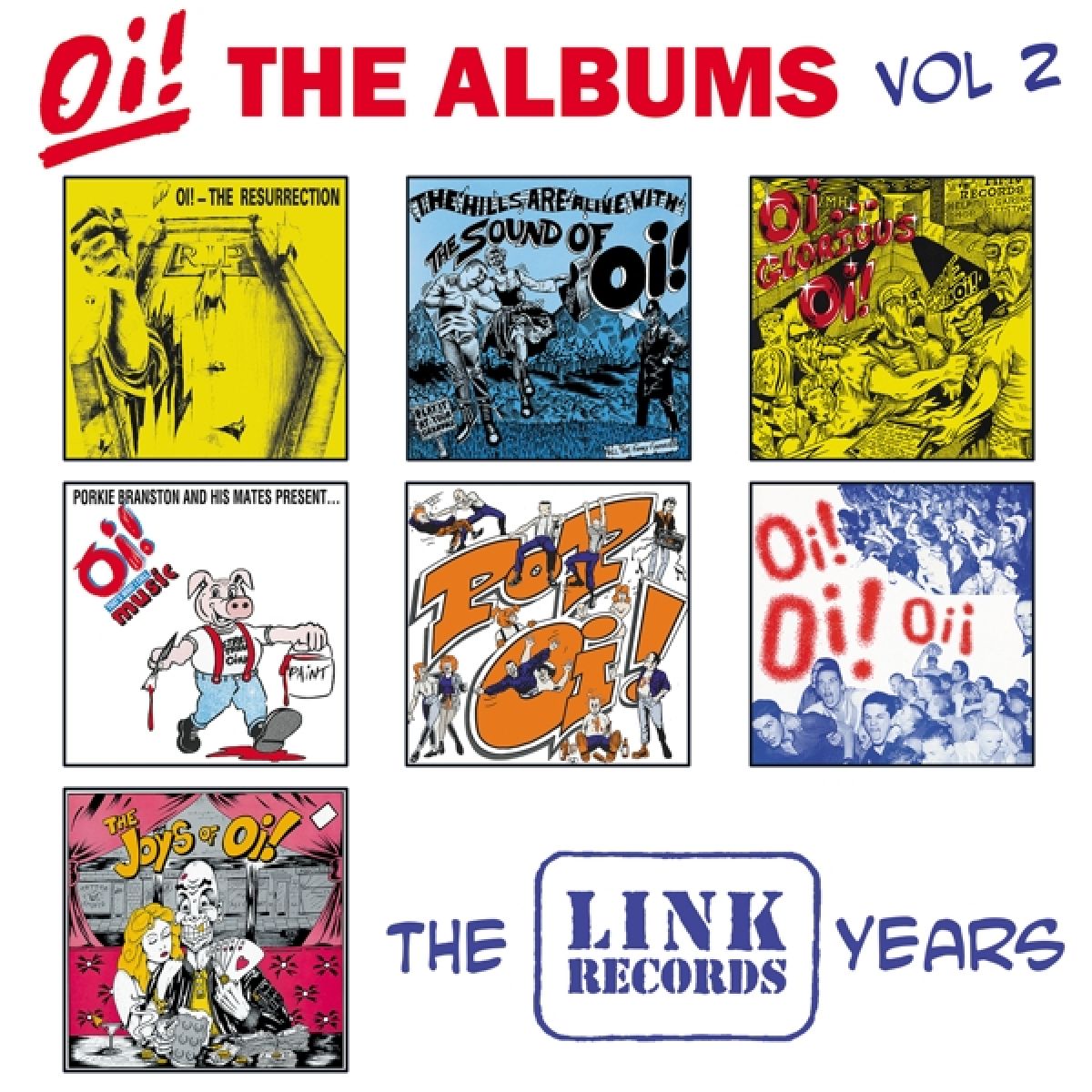 Afbeelding van Various Artists - Oi! The Albums Vol. 2