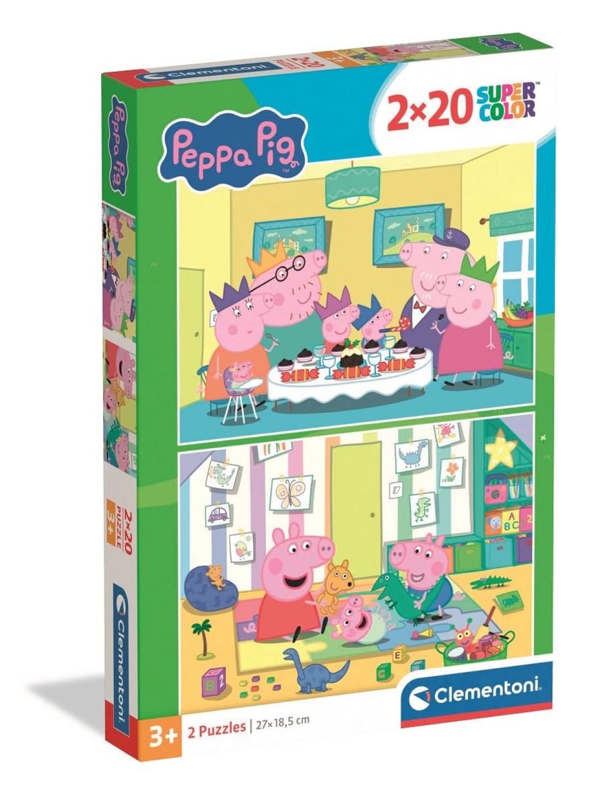 Afbeelding van Peppa Pig (2 x 20 stukjes)