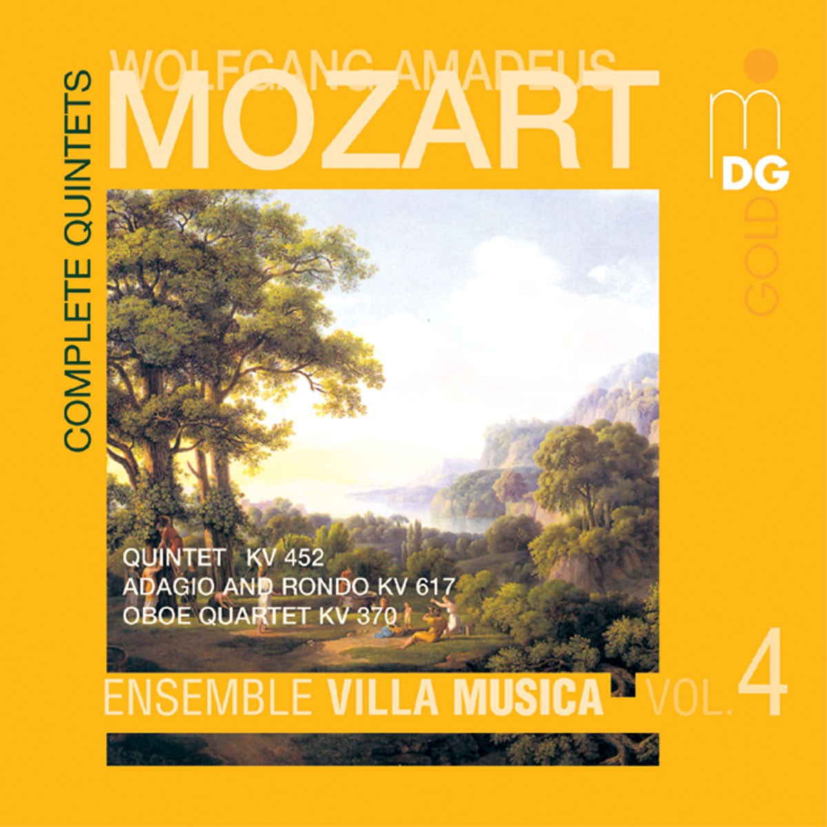Afbeelding van Ensemble Villa Musica - Mozart: Complete Quintets Vol. 4