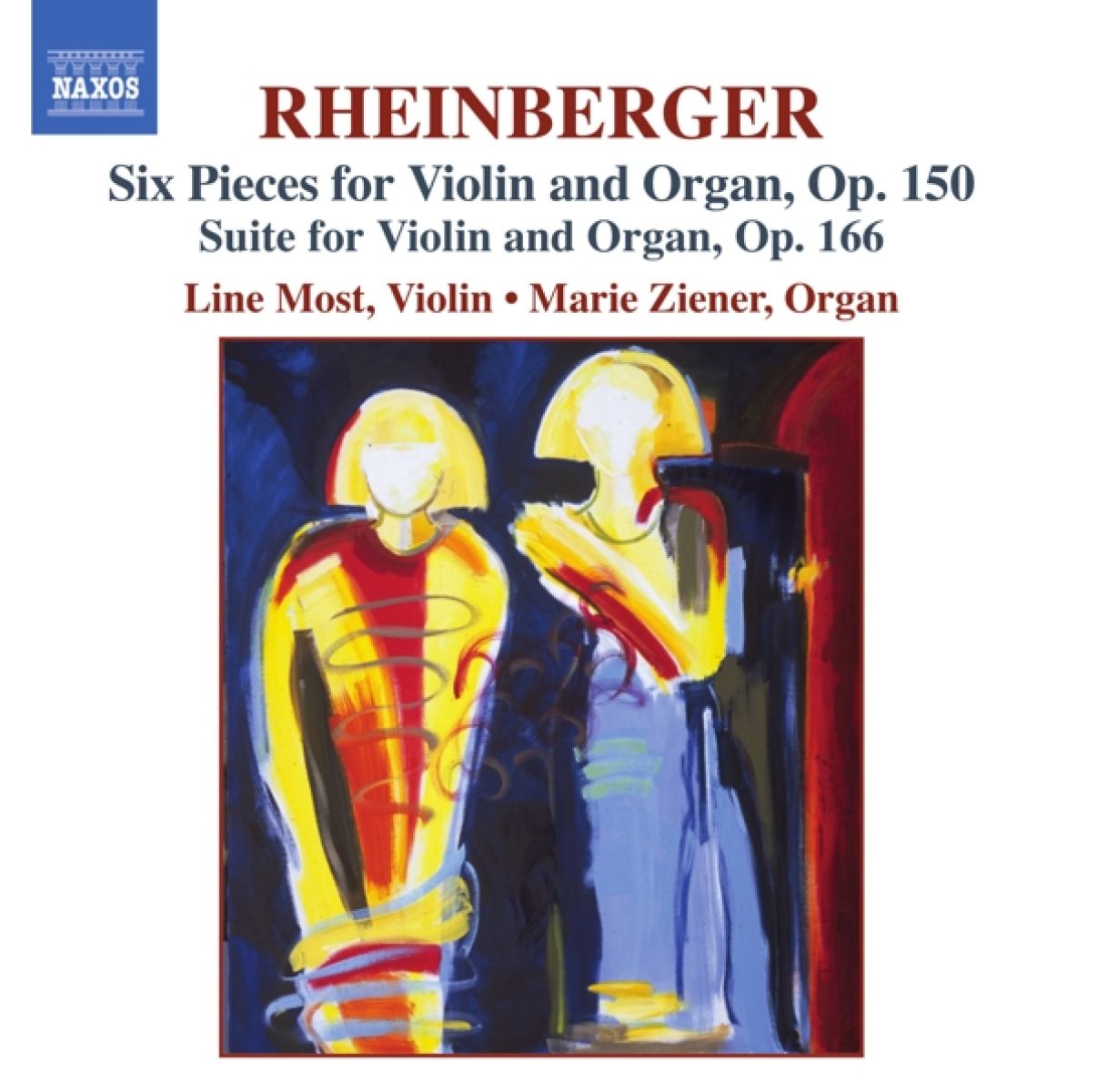Afbeelding van Marie Ziener & Line Most - Rheinberger: Six Pieces For Violin And Organ