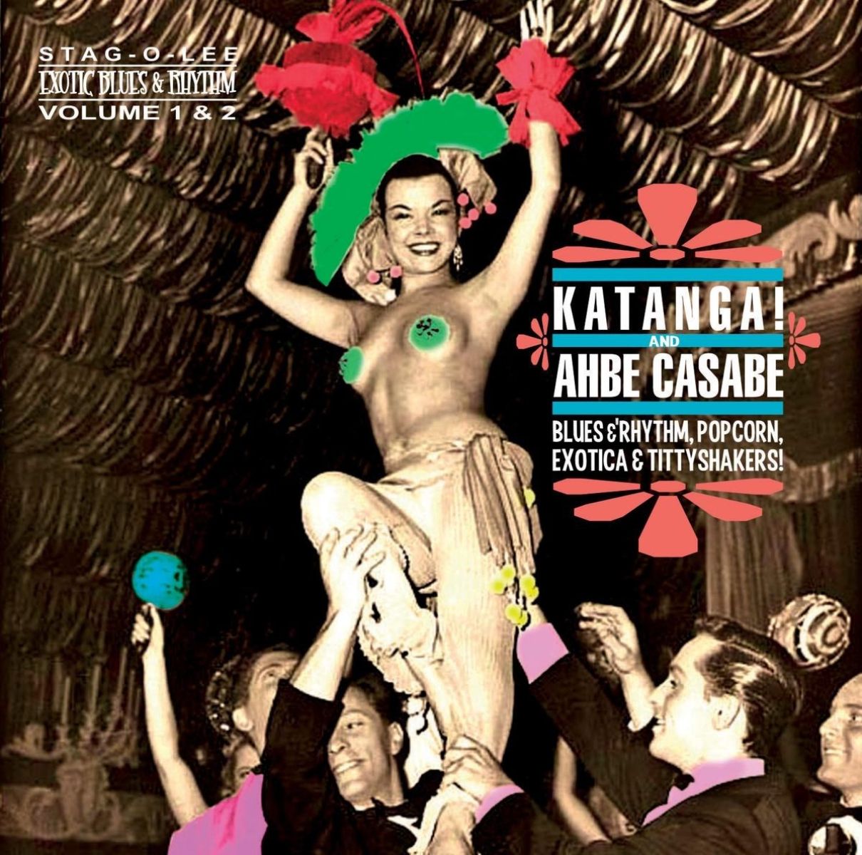 Afbeelding van Various Artists - Katanga! And Ahbe Casabe (Blues & Rhythm, Popcorn, Exotica & Tittyshakers!)