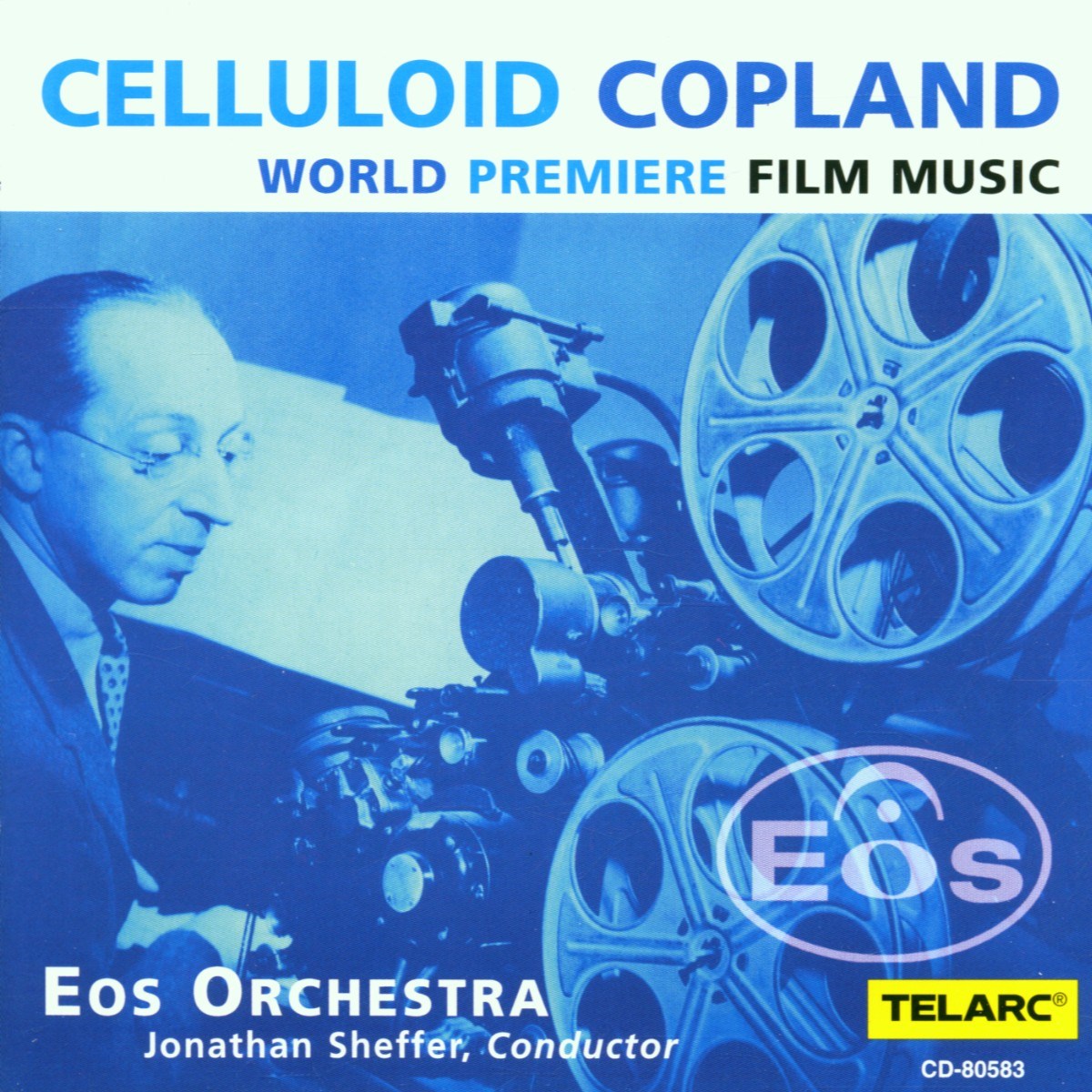 Afbeelding van Eos Orchestra, Jonathan Sheffer - Celluloid Copland