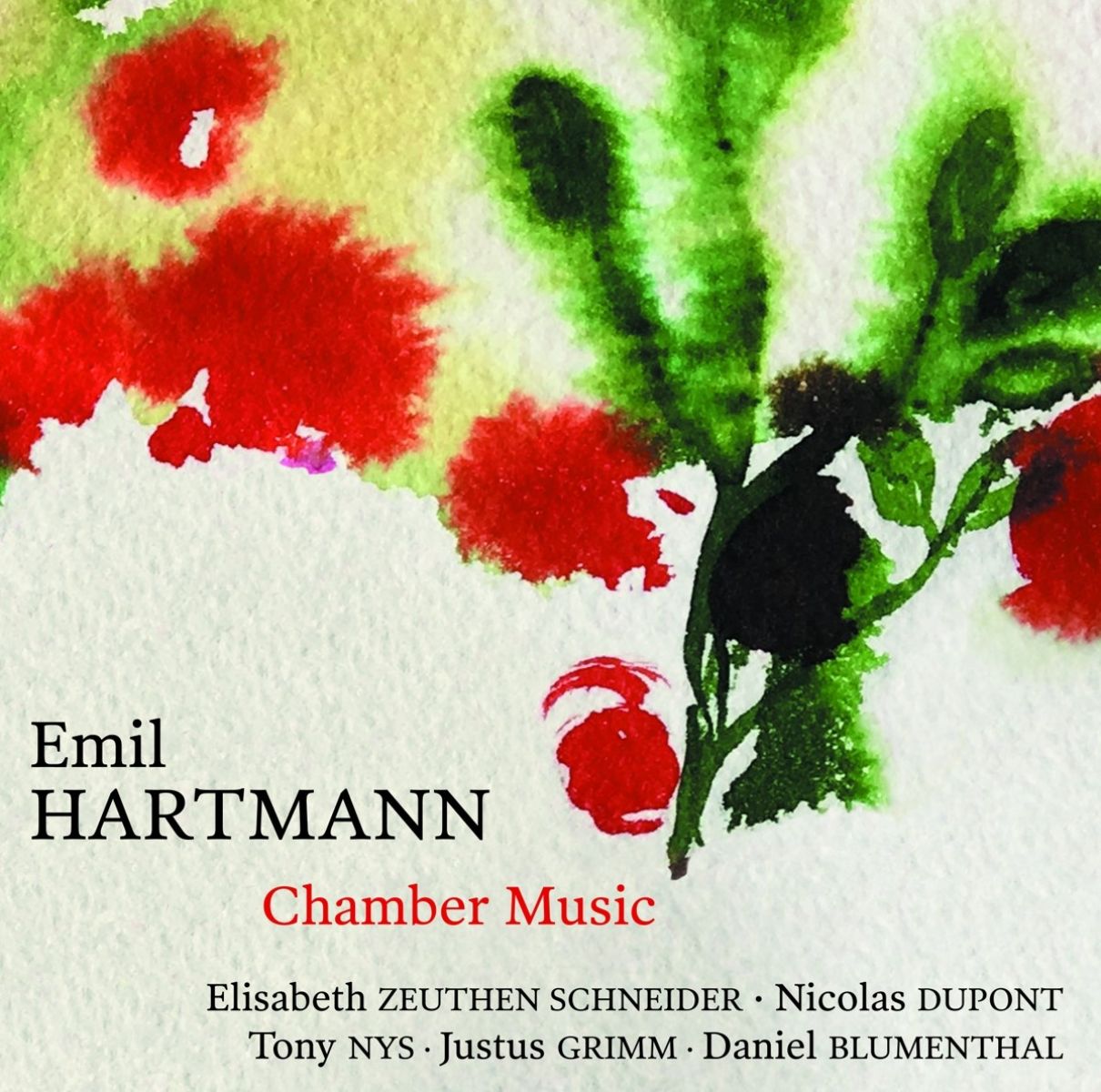 Afbeelding van Elisabeth Zeuthen Schneider, Nicolas Dupont, Tony Nijs, Justus Grimm, Daniel Blumenthal - Hartmann: Chamber Music
