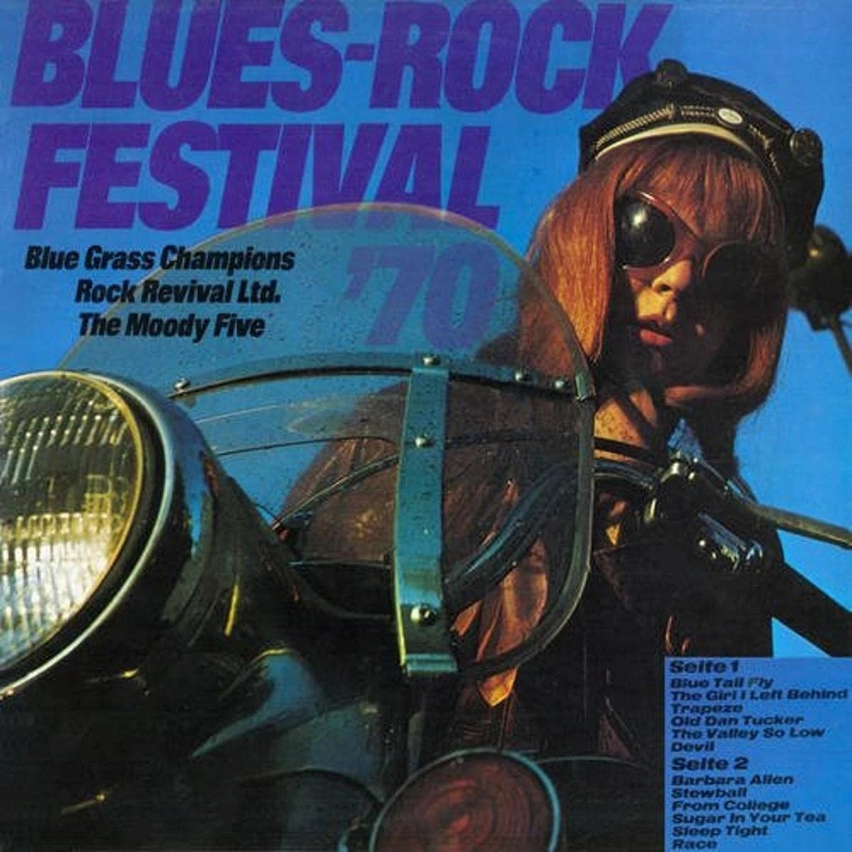Afbeelding van Blue Grass Champions, Rock Rivival Ltd. & The Moody Five - Blues-Rock Festival/Beat Club International