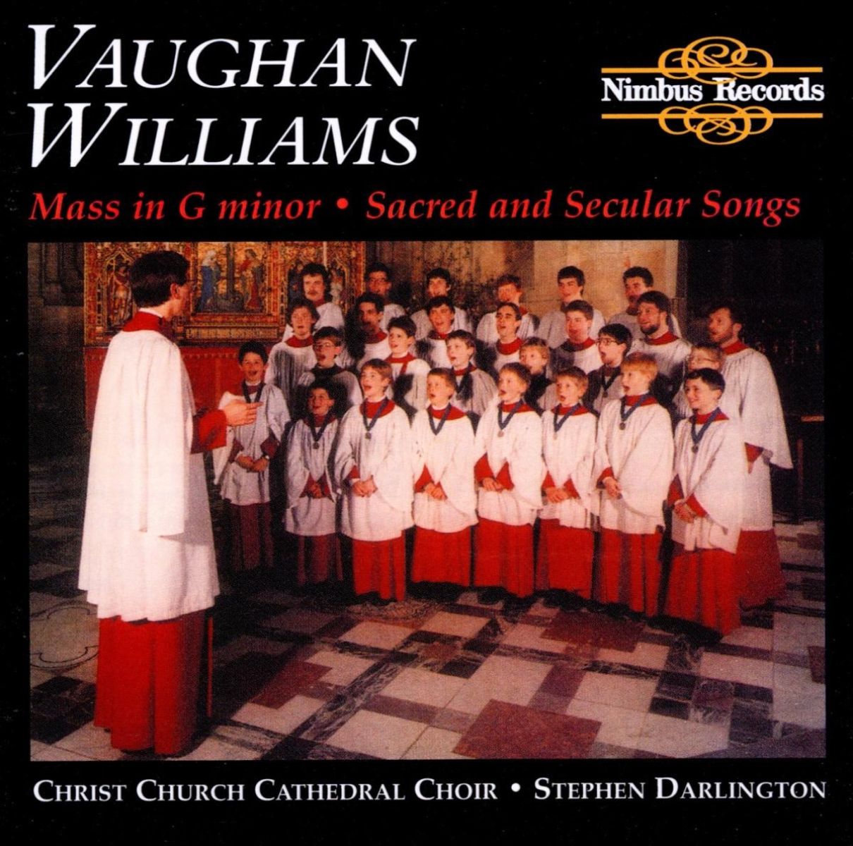 Christ Church Cathedral Choir, Stephen Darlington - Vaughan Williams : Mass In G Minor