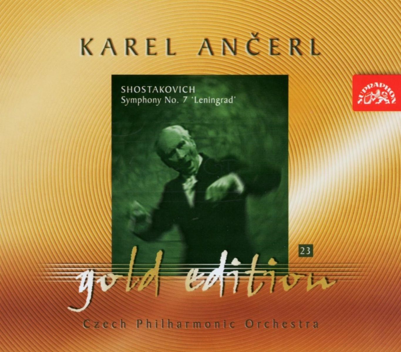 Afbeelding van Czech Philharmonic Orchestra, Karel Ancerl - Ancerl Gold Edition 23. Shostakovich: Symphony No.7