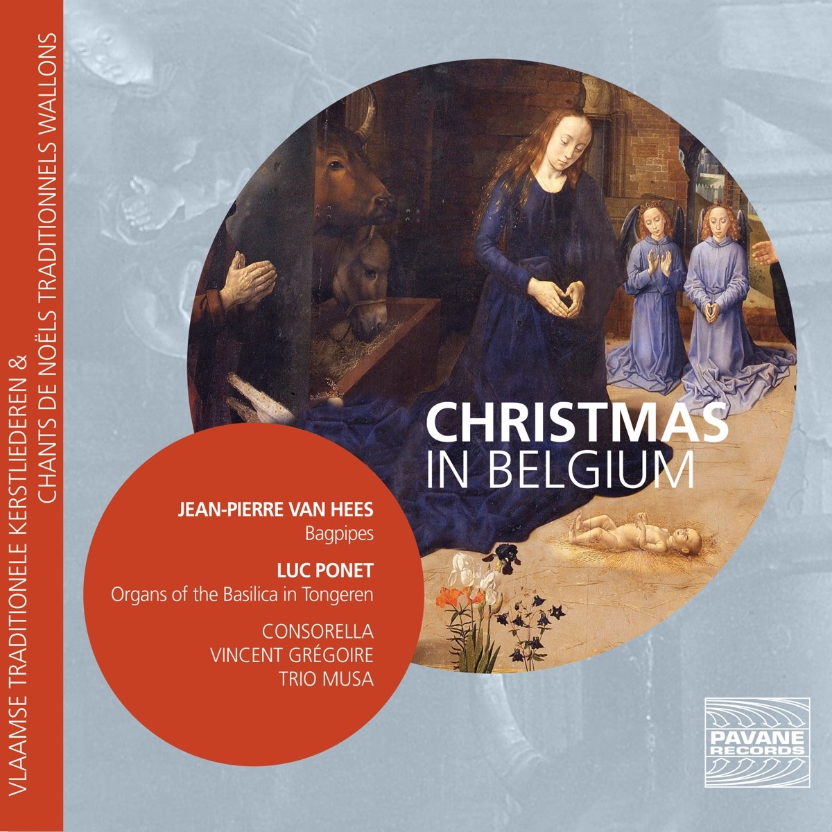 Afbeelding van Jean-Pierre Van Hees, Luc Ponet, Consorella, Vincent Grégoire, Trio Musa - Christmas In Belgium