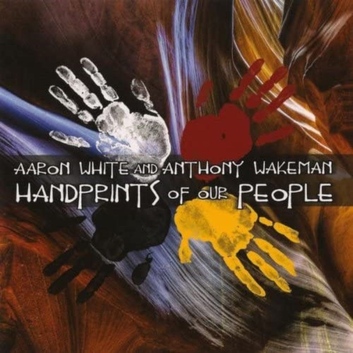 Afbeelding van Aaron White And Anthony Wakeman - Handprints Of Our People