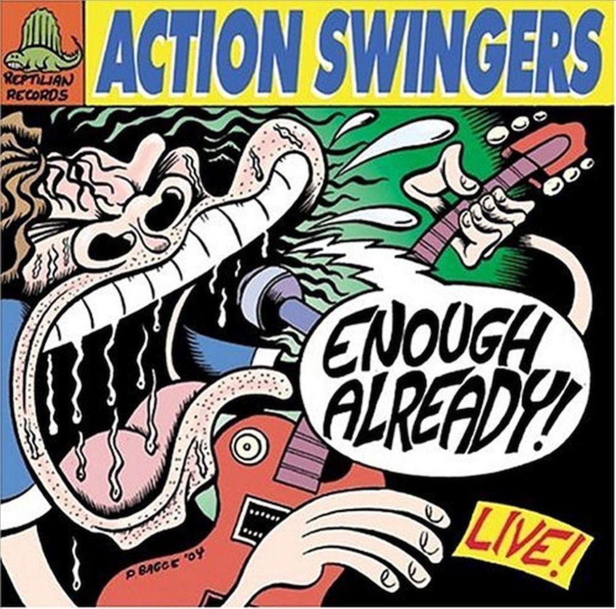 Afbeelding van Action Swingers - Enough Already! ...Live!