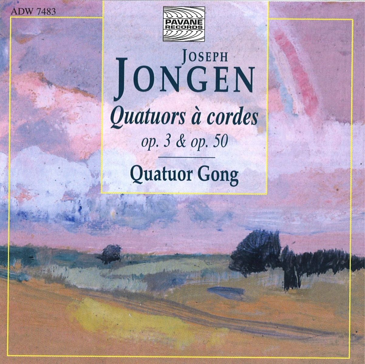 Afbeelding van Quatuor Gong - Jongen: Quatuors À Cordes, Op. 3 & Op. 50