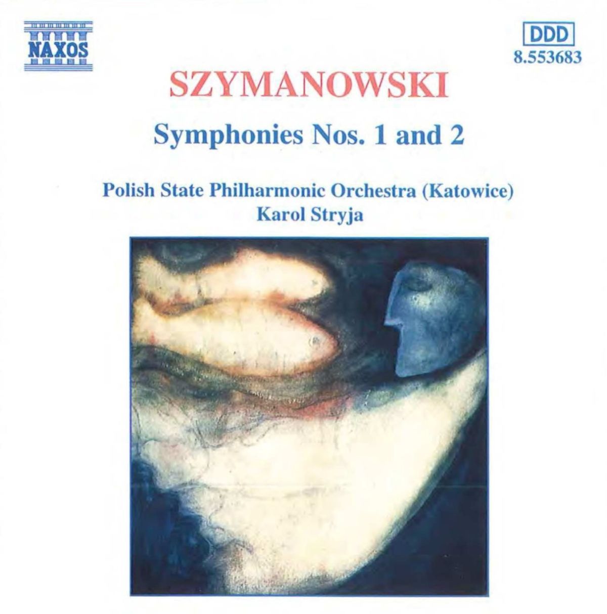 Afbeelding van Polish State Philharmonic Orchestra, Karol Stryja - Szymanowski: Symphonies Nos.1 and 2