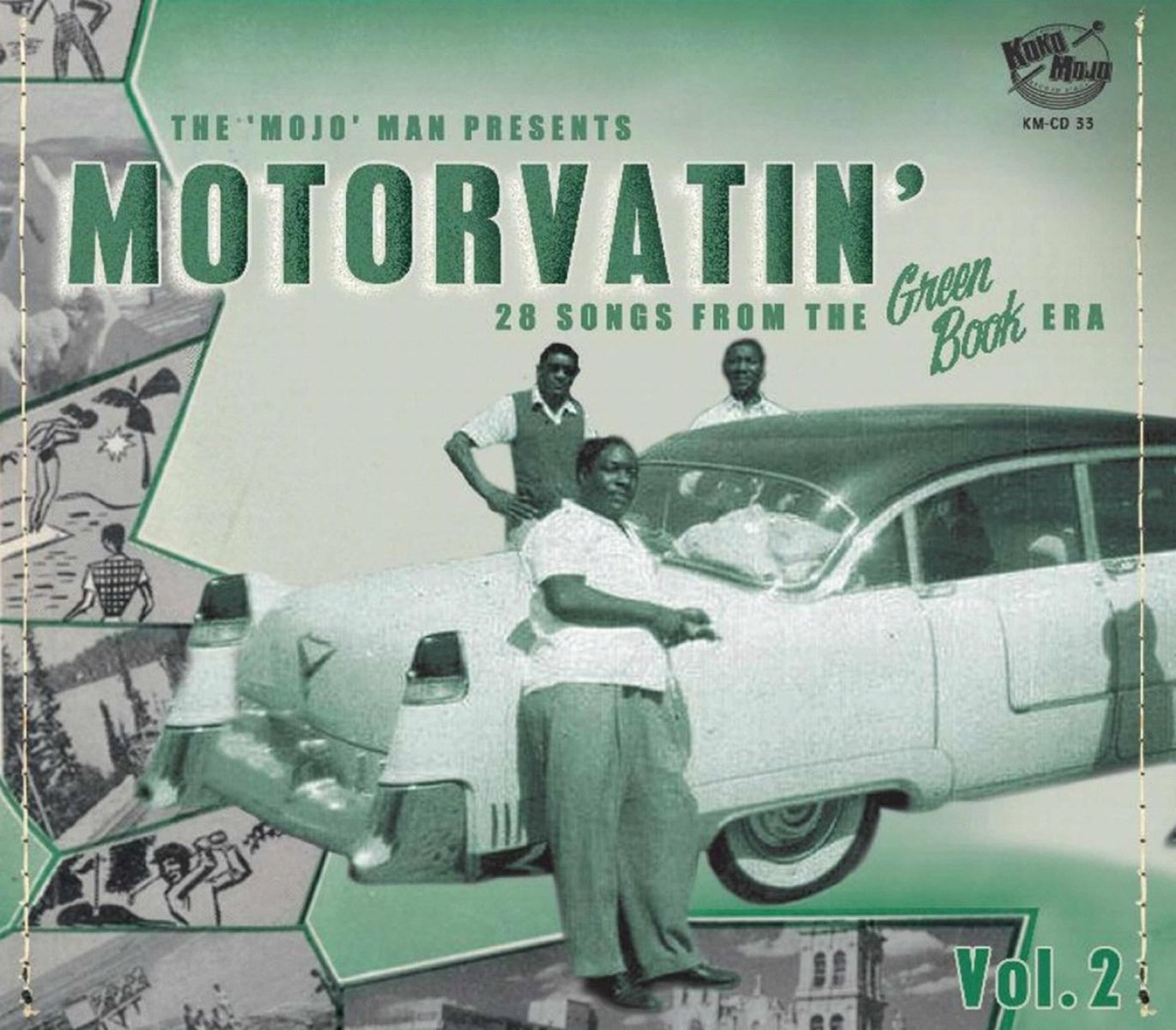 Afbeelding van Various Artists - Motorvatin' Vol.2 (28 Songs From The Green Book Era)