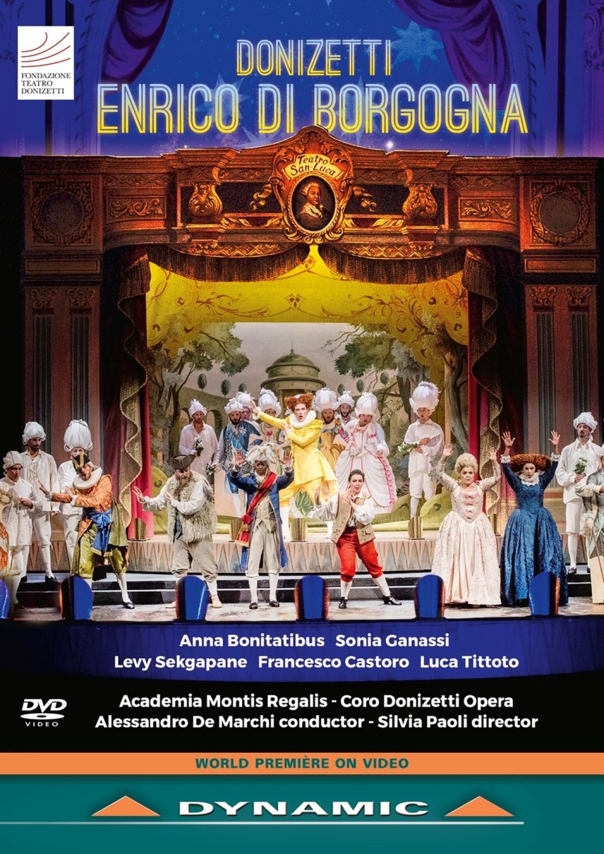 Anna Bonitatibus, Sonia Ganassi, Coro Donizetti - Enrico Di Borgogna