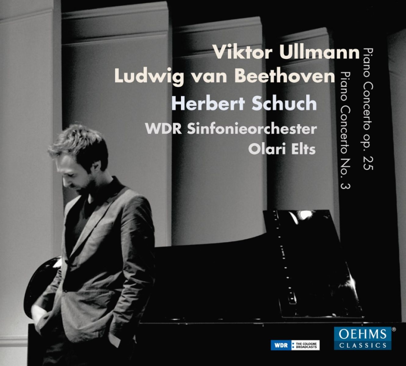 Afbeelding van Herbert Schuch, WDR Sinfonieorchester Köln, Olari Elts - Ullmann: Piano Concerto Op. 25 | Beethoven: Piano Concerto No. 3