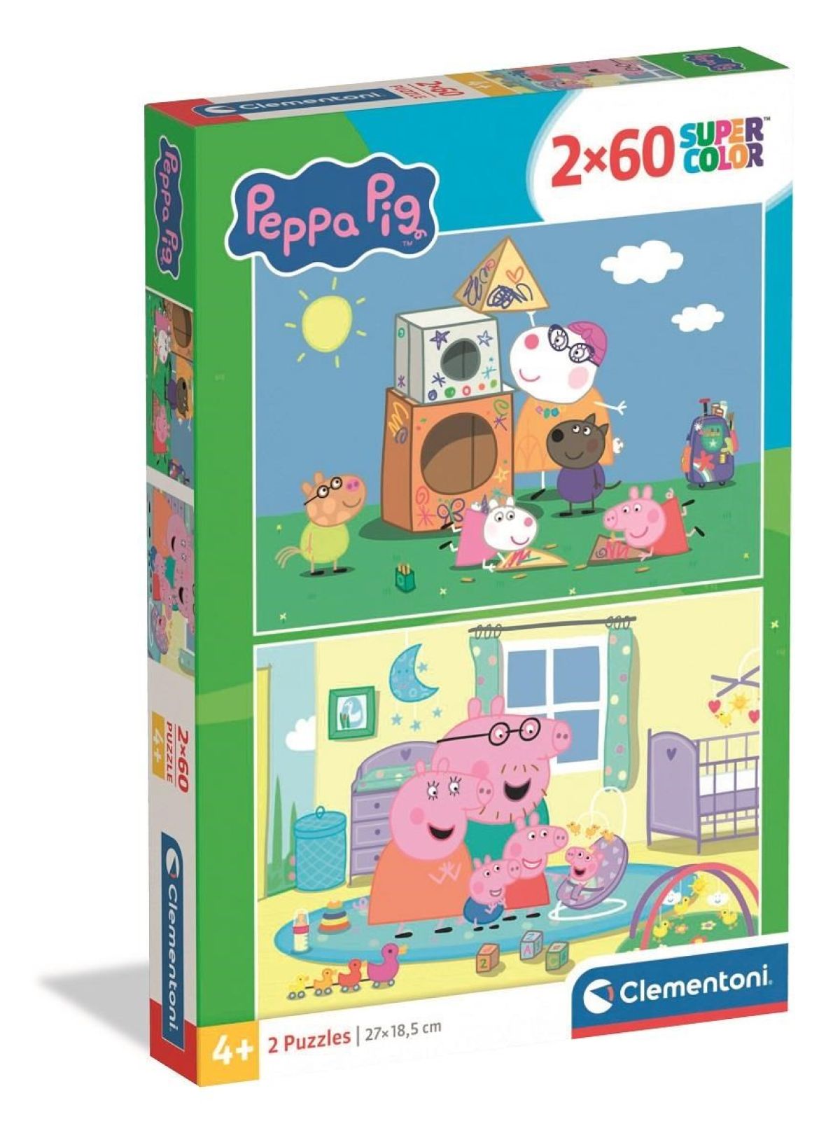 Peppa Pig (2 x 60 stukjes)