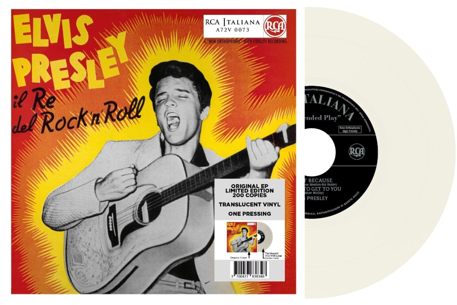 Afbeelding van Elvis Presley - EP Etranger N15 - Il Re Del Rock'n'roll (Italie)