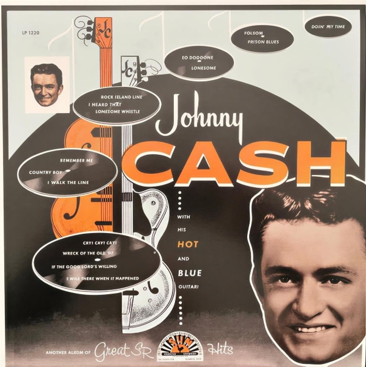 Afbeelding van Johnny Cash - With His Hot And Blue Guitar!