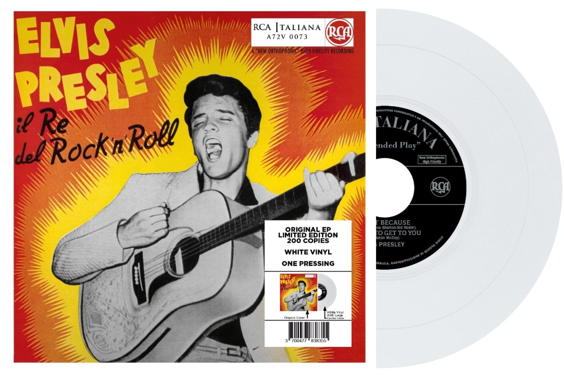 Afbeelding van Elvis Presley - EP Etranger N15 - Il Re Del Rock'n'roll (Italie)