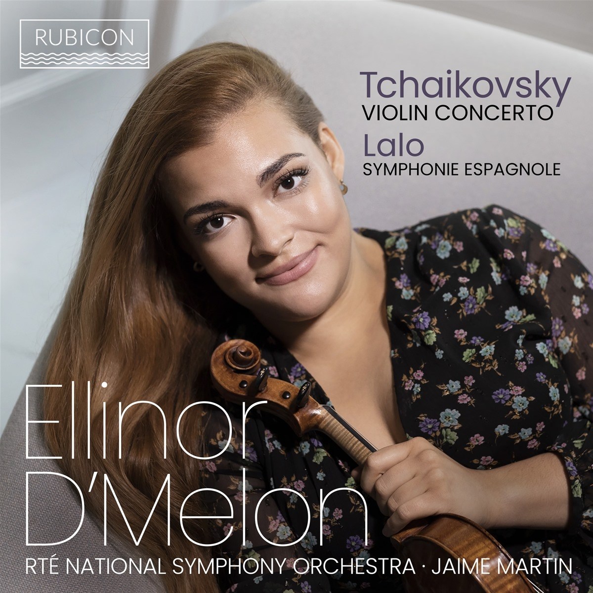 Afbeelding van Ellinor D'Melon, RTÉ National Symphony Orchestra, Jaime Martin - Tchaikovsky: Violin Concerto/Lalo: Symphonie Espagnole