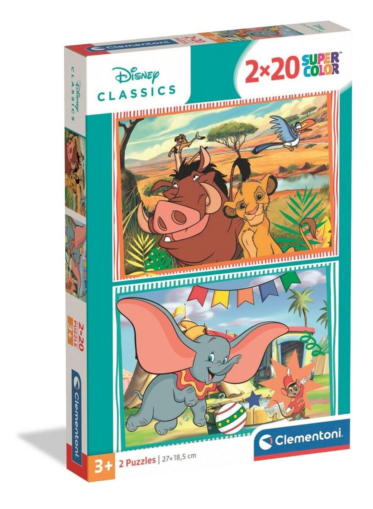 Afbeelding van Disney Classic (2 x 20 stukjes)