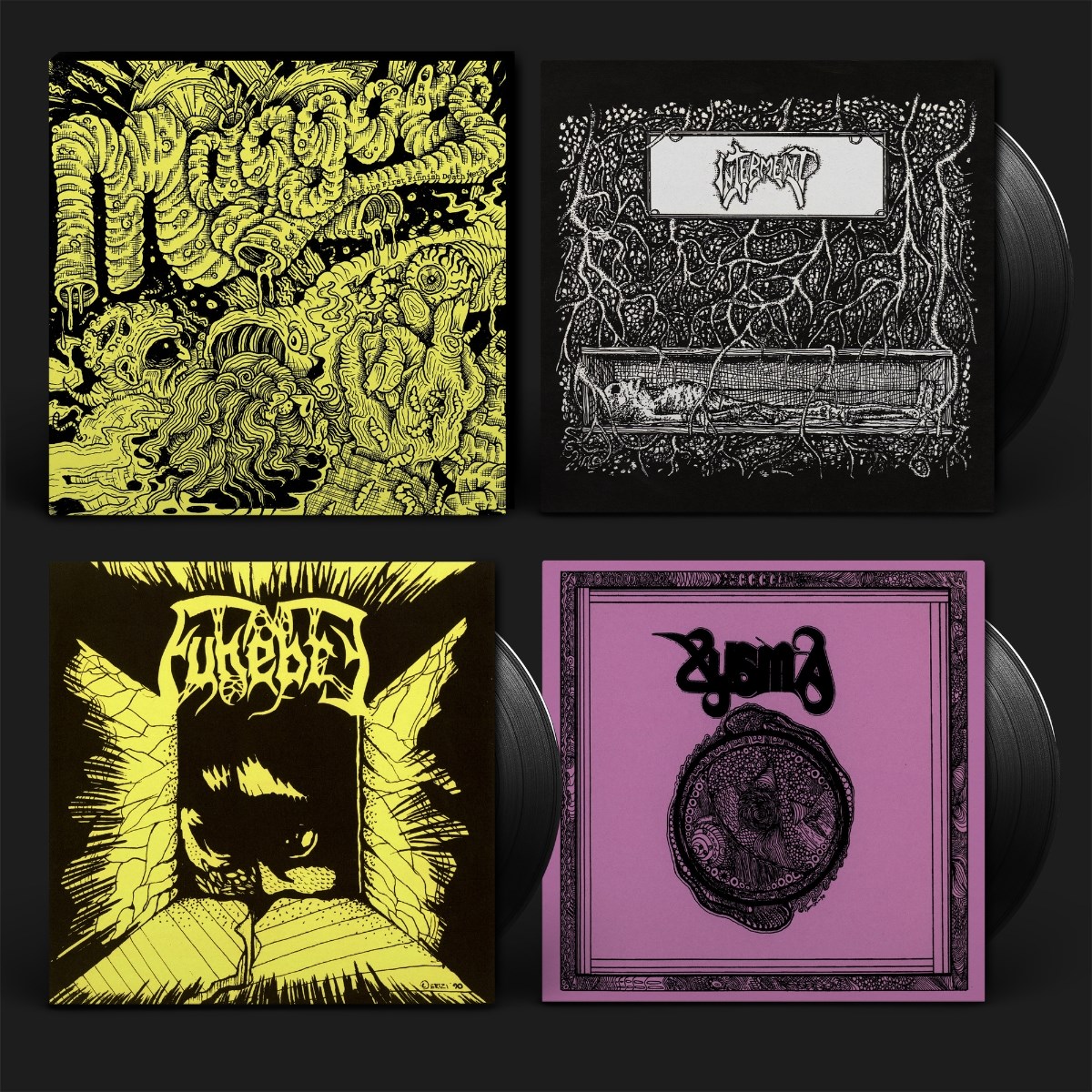 Xysma & Funebre & Interment - Maggots: Original Artyfacts