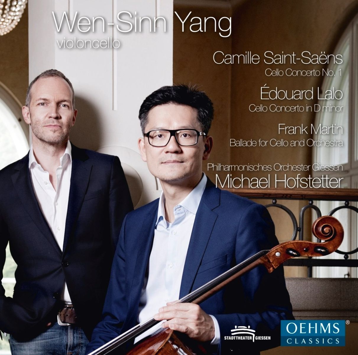 Afbeelding van Wen-Sinn Yang, Philharmonisches Orchester Gießen, Michael Hofstetter - Camille Saint-Saëns: Cello Concerto No. 1 | Édouard Lalo: Cello Concerto In D Minor