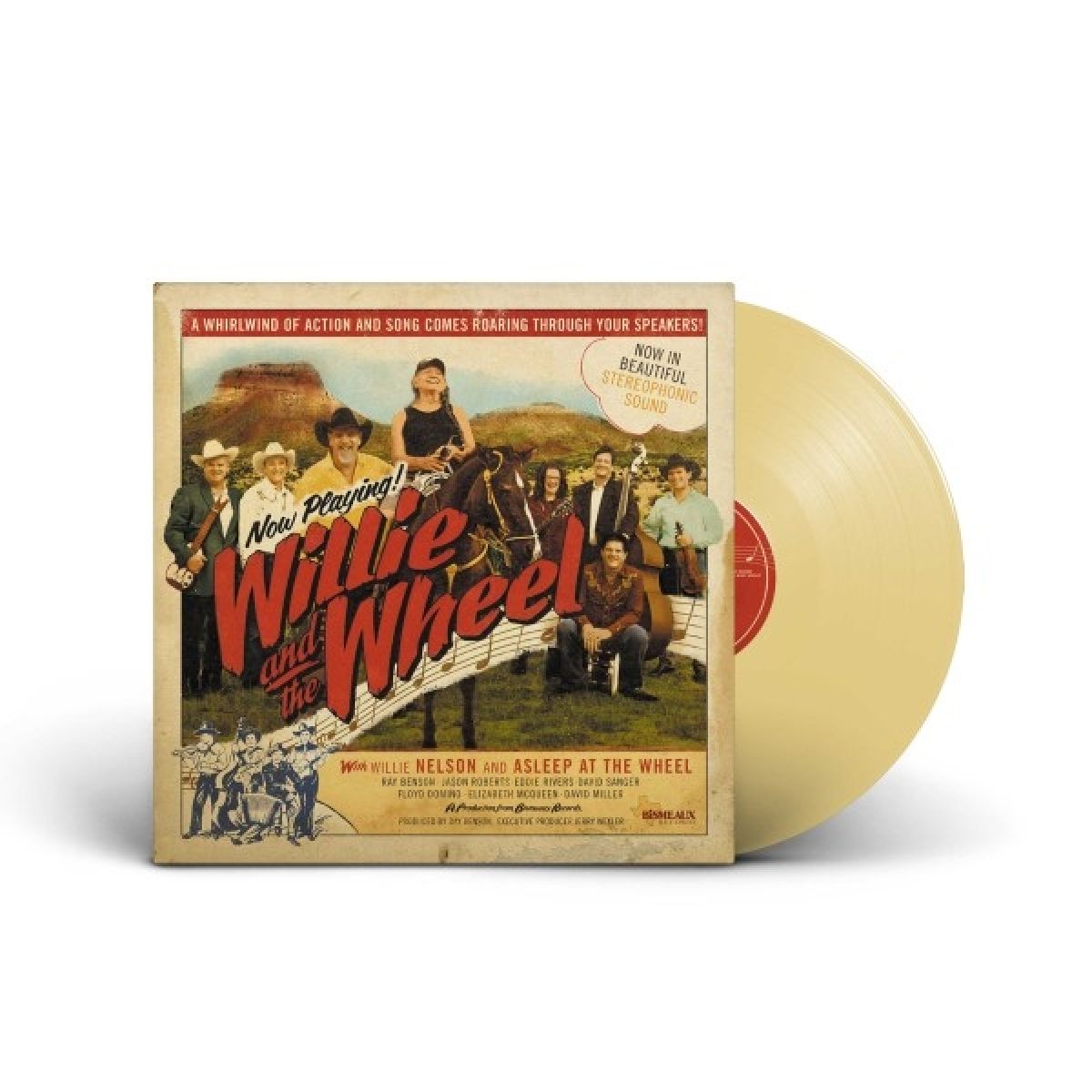 Afbeelding van Willie Nelson & Asleep At The Wheel - Willie And The Wheel