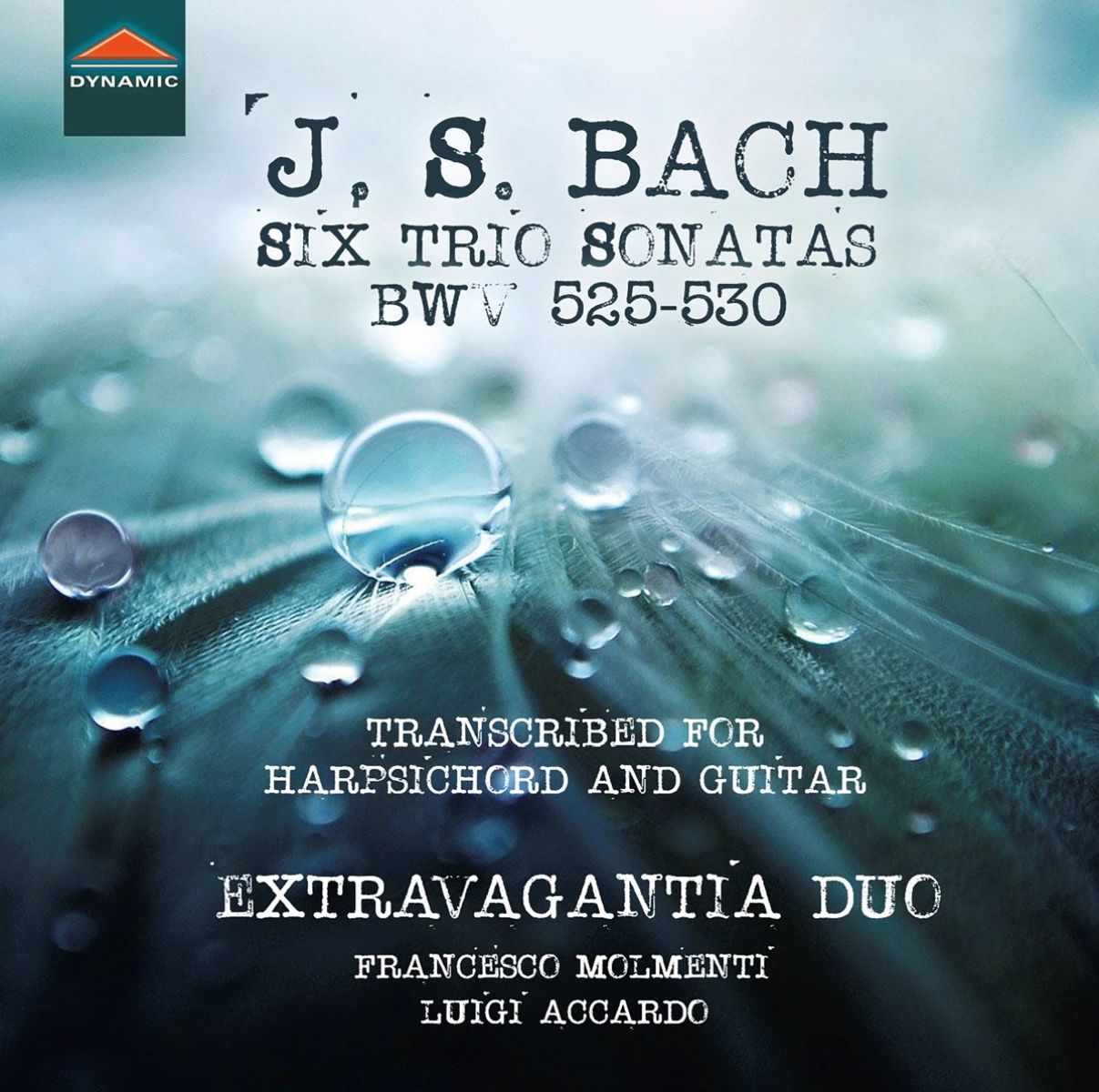 Afbeelding van Extravagantia Duo, Francesco Molmenti, Luigi Accardo - J.S. Bach: Six Trio Sonatas BWV 525-530 (Transcribed For Harpsichord And Guitar)