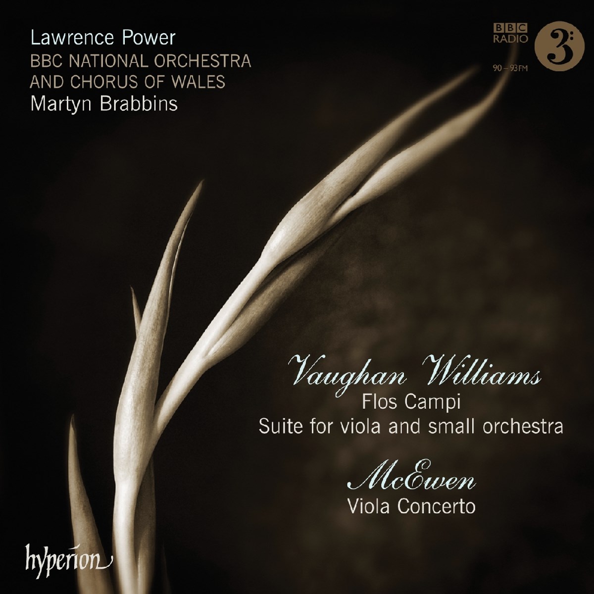 Lawrence Power, BBC National Orchestra Of Wales, Martyn Brabbins - Williams: Flos Campi/Suite/Viola Concerto