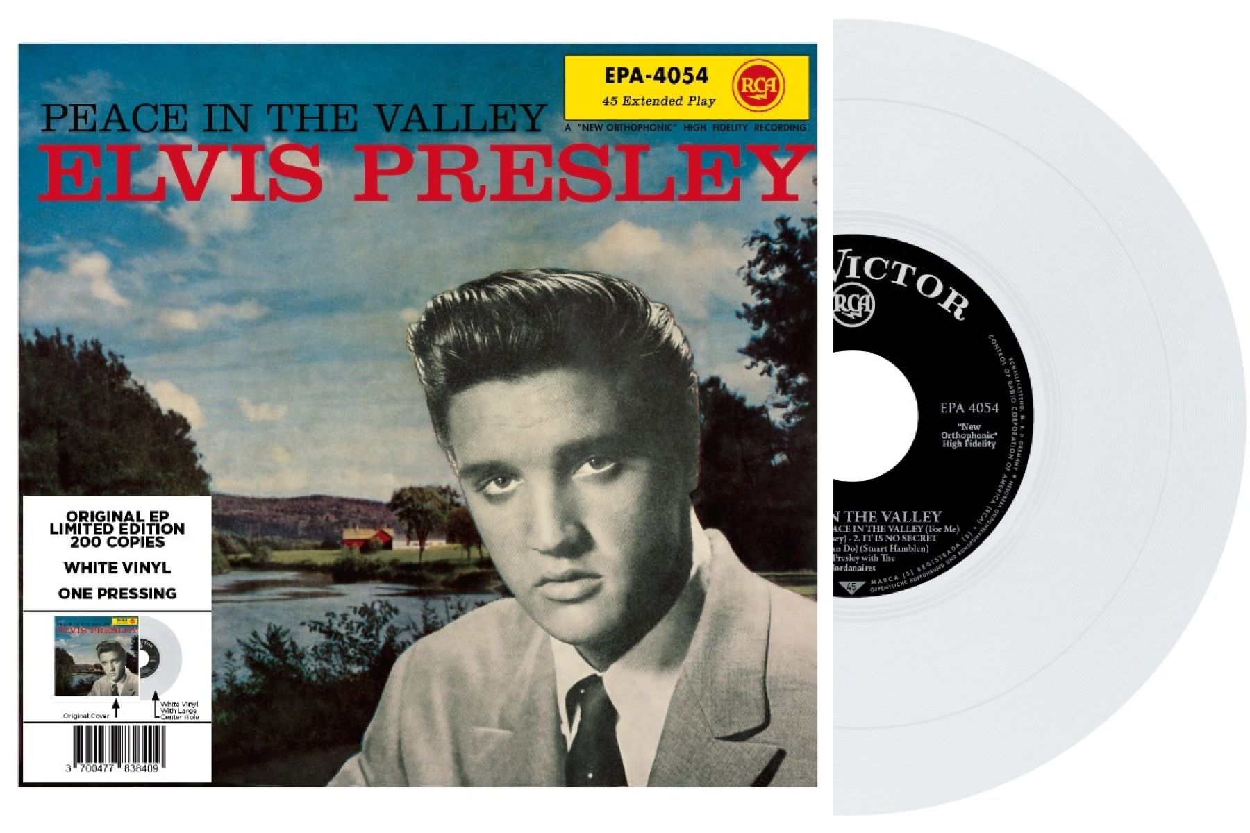 Afbeelding van Elvis Presley - EP Etranger N16 - Peace In The Valley (US)