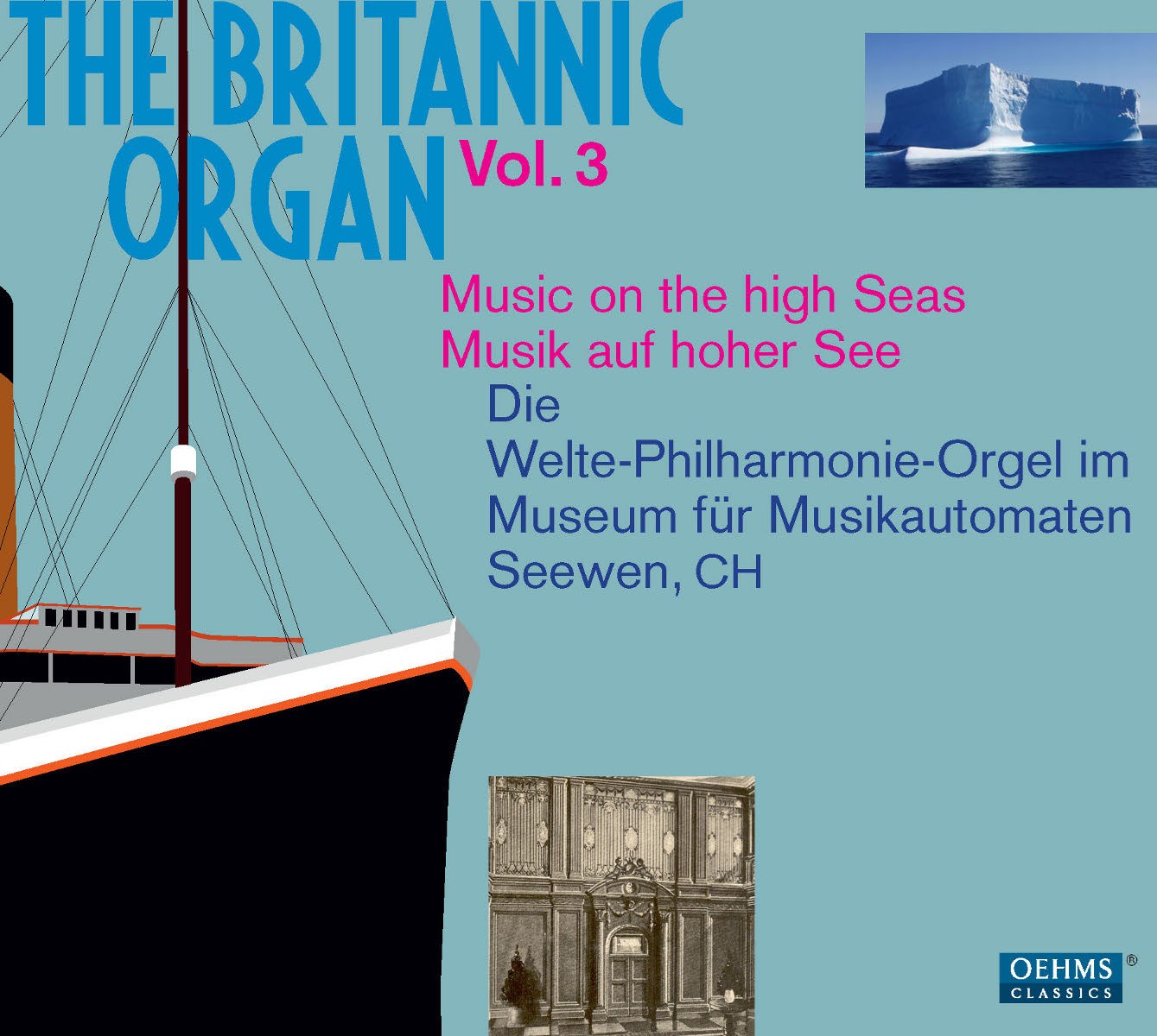 Afbeelding van Various Artists - The Britannic Organ Vol. 3: Music On The High Seas