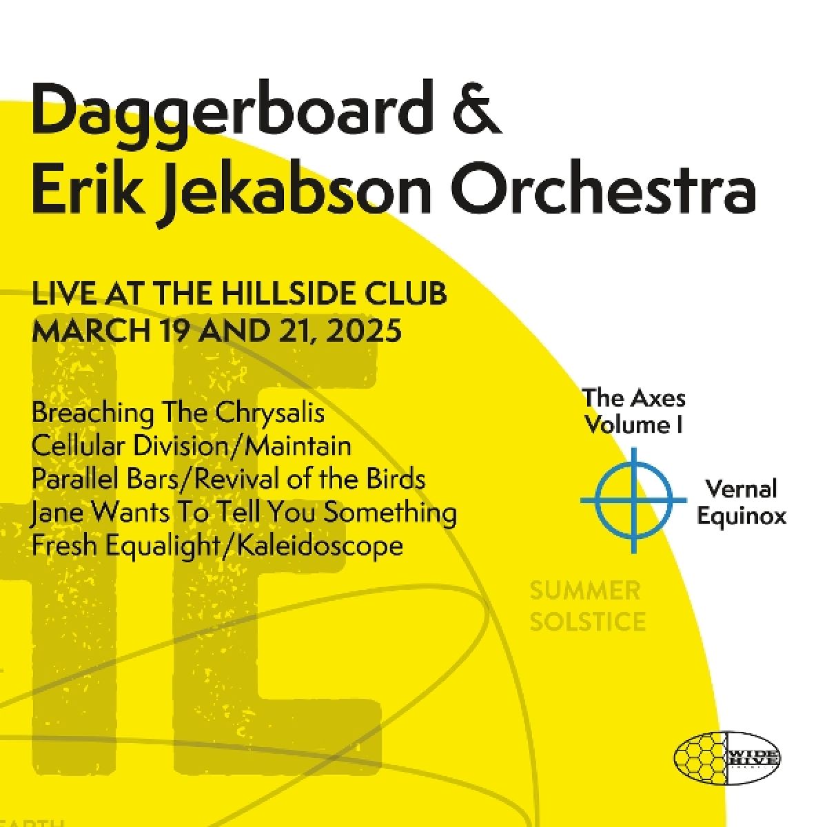 Afbeelding van Daggerboard & Erik Jekabson Orchestra - The Axes Volume I: Vernal Equinox