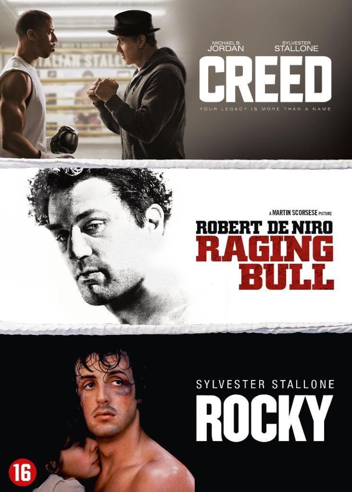 Rocky + Creed + Raging Bull