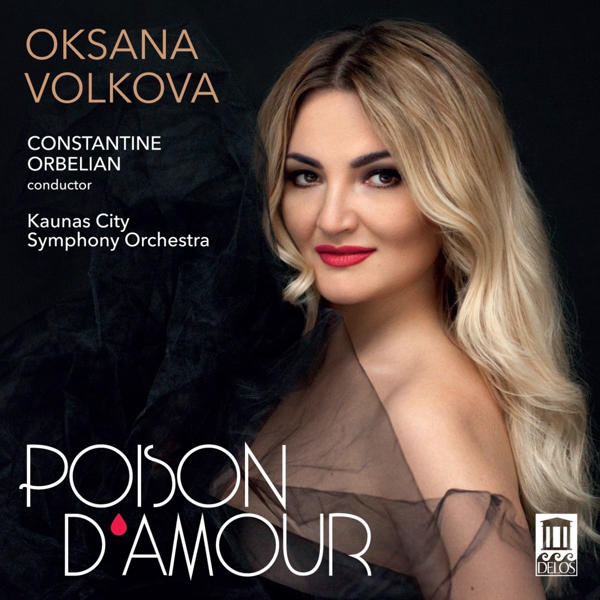 Afbeelding van Oksana Volkova, Kaunas City Symphony Orchestra - Poison D'amour