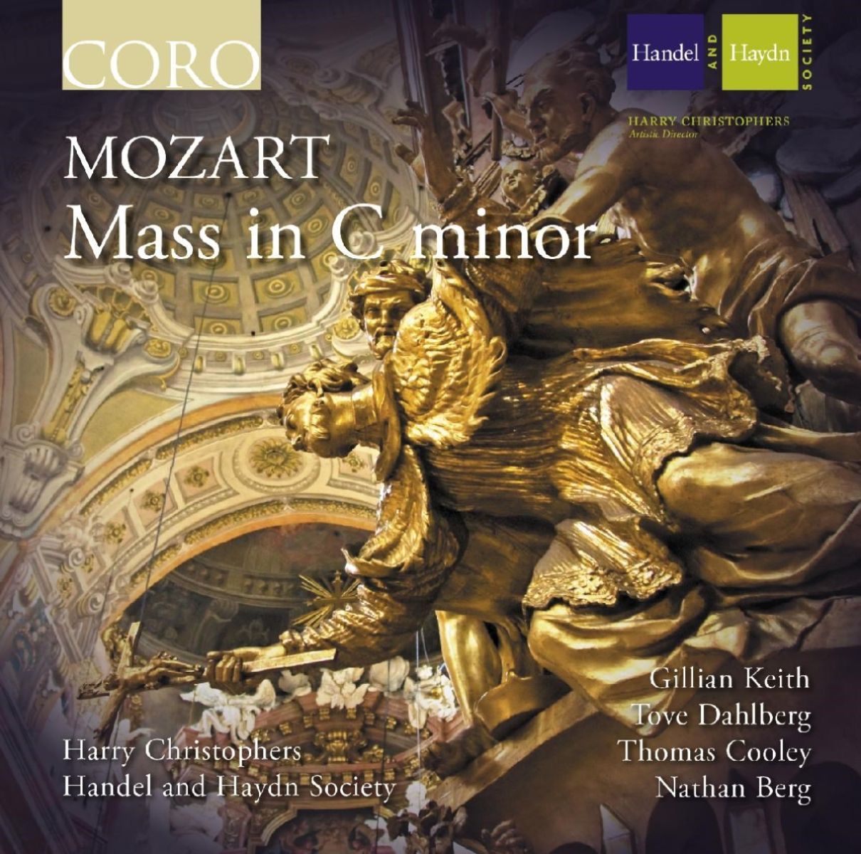 Afbeelding van Handel and Haydn Society, Harry Christophers - Mozart: Mass In C Minor