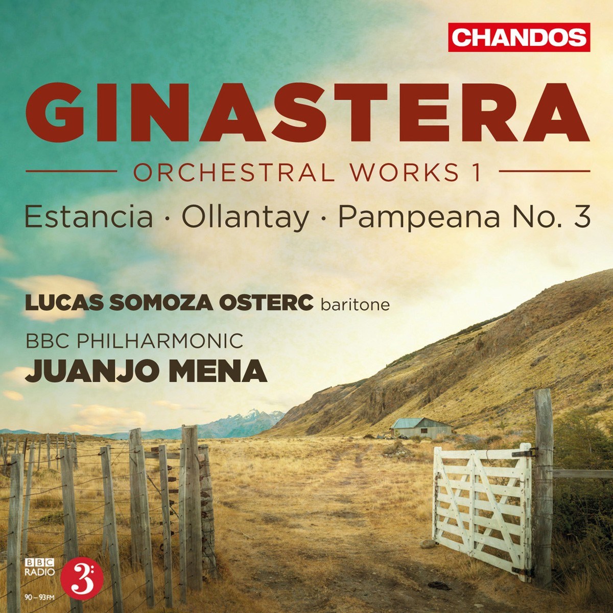 Afbeelding van Juanjo Mena, Lucas Somoza Osterc, BBC Philharmonic - Ginastera: Orchestral Works 1: Estancia | Ollanty | Pampeana No. 3