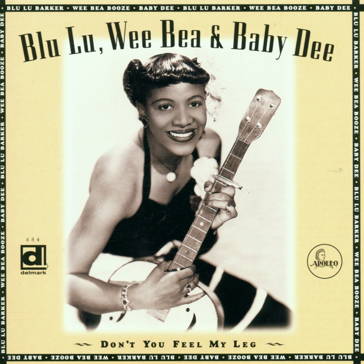 Afbeelding van Blue Lu Barker, Bea Booze & Baby Dee - Don't You Feel My Leg (Apollo's Lady Blues Singers)