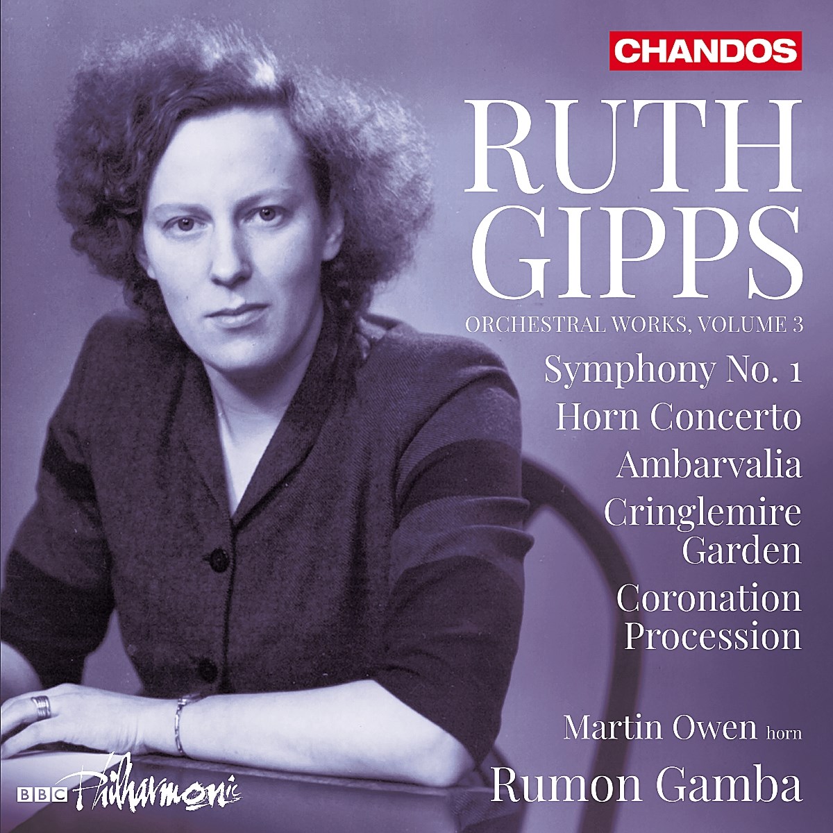 Martin Roscoe, BBC Philharmonic & Rumon Gamba - Gipps Orchestral Works Vol. 3